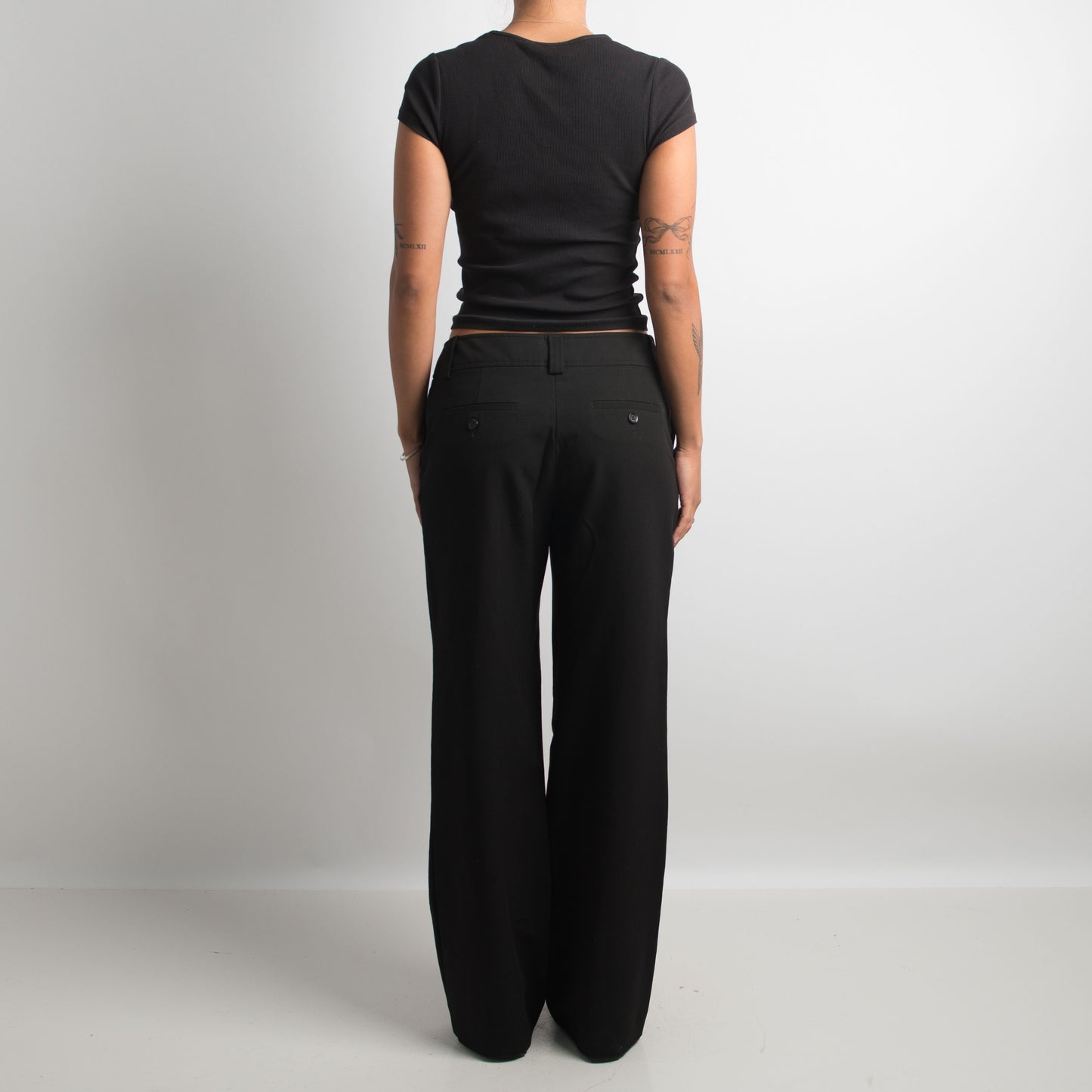 CLASSIC BLACK TROUSERS