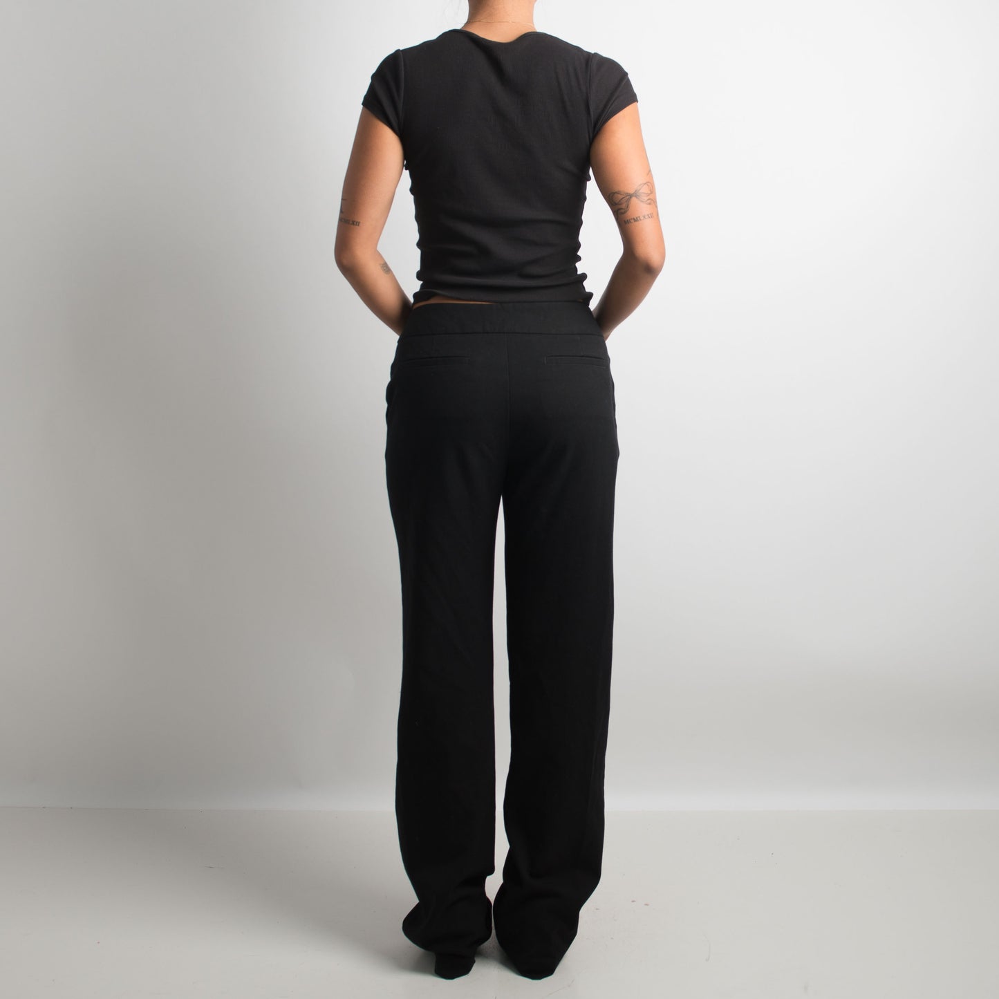 CLASSIC BLACK TROUSERS