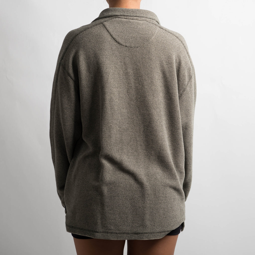 GREY MARLE LONG SLEEVE TOP
