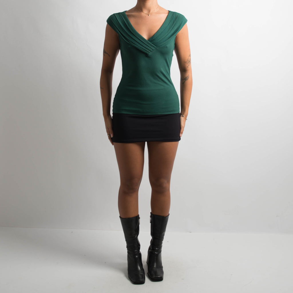 DEEP GREEN TOP