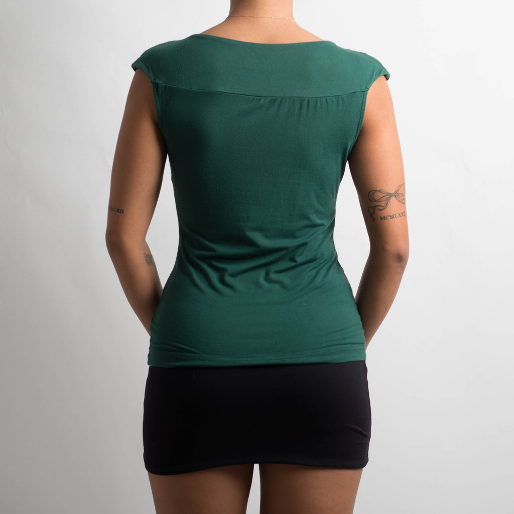 DEEP GREEN TOP