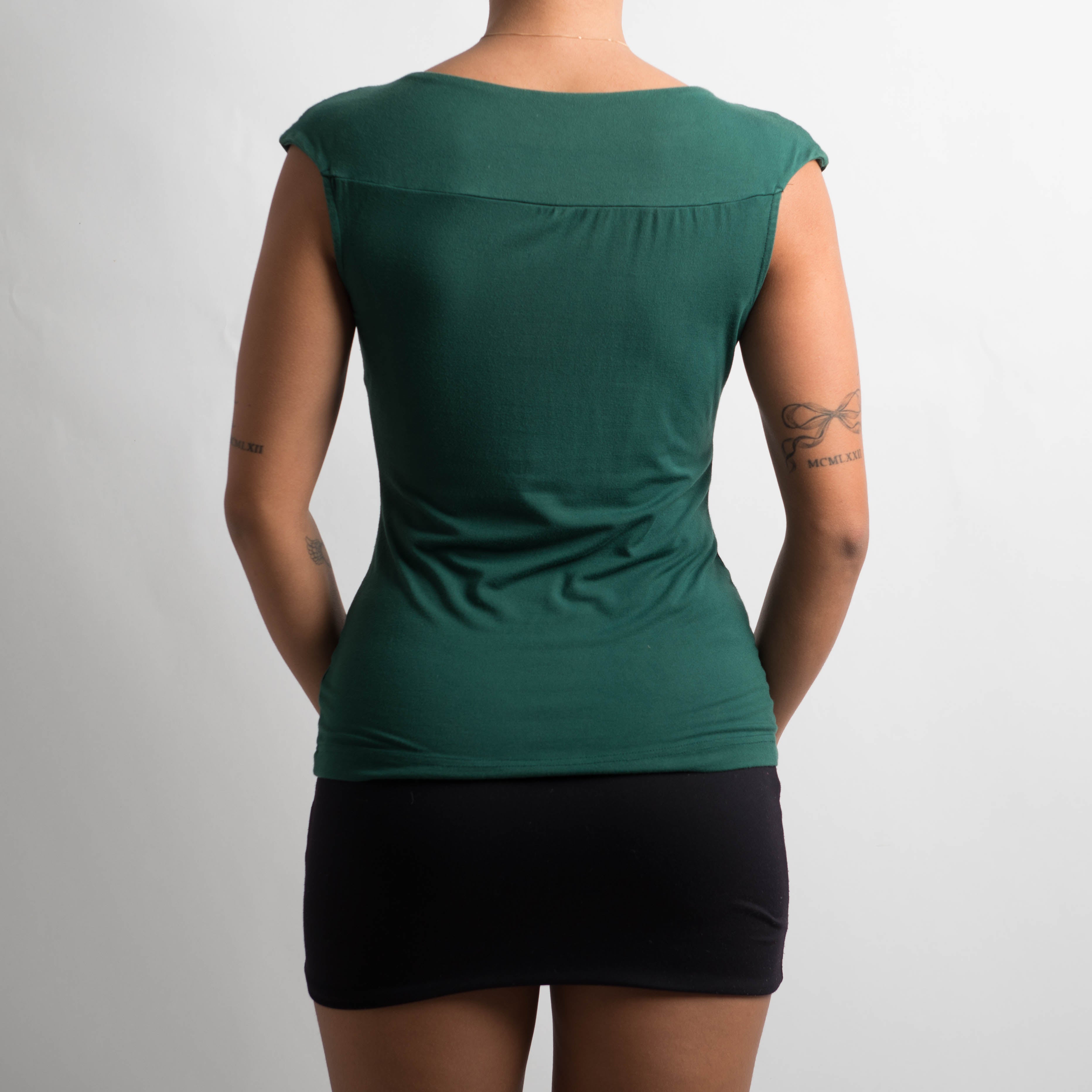 DEEP GREEN TOP