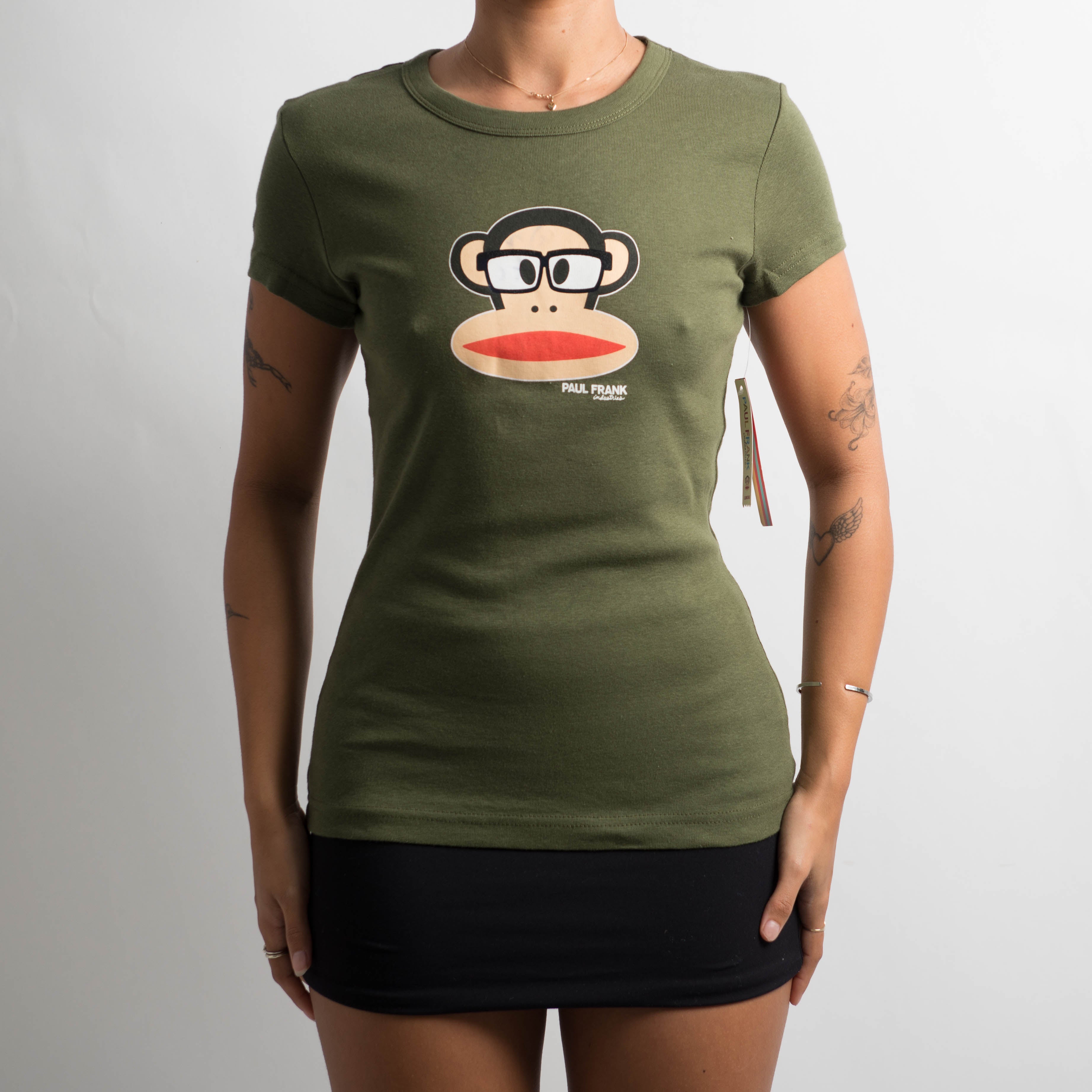KHAKI PAUL FRANK TEE