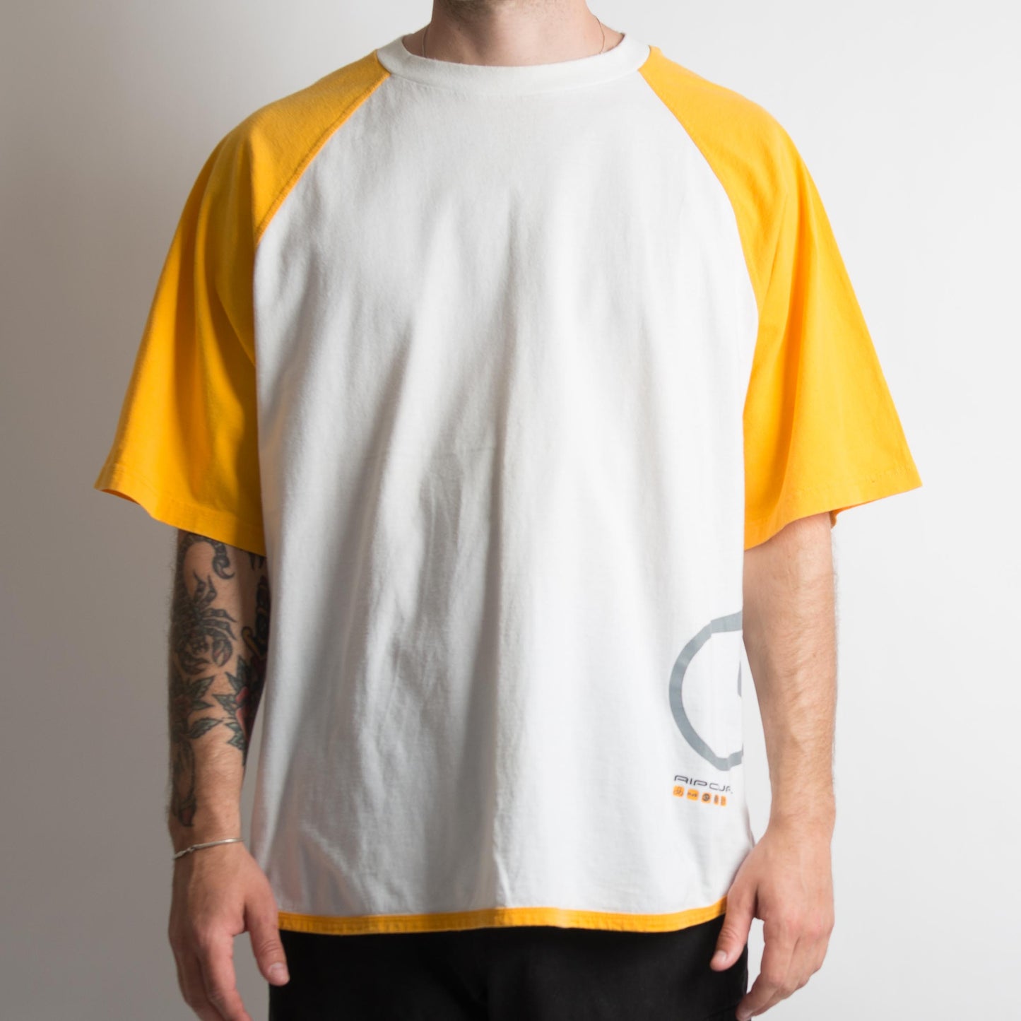 YELLOW RAGLAN TSHIRT