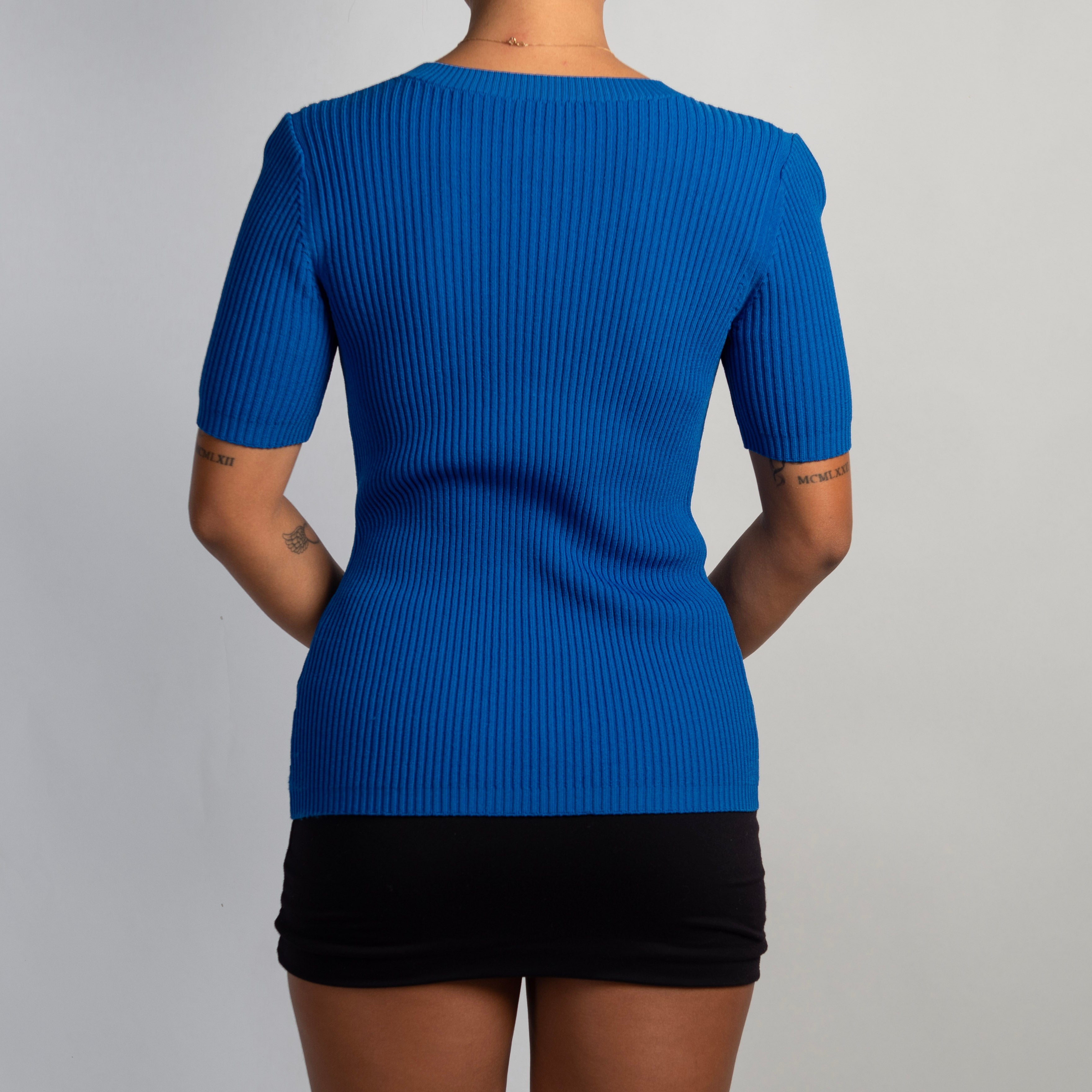 COBALT RIB TOP