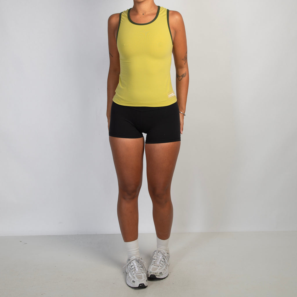 LIME STRETCH TANK TOP