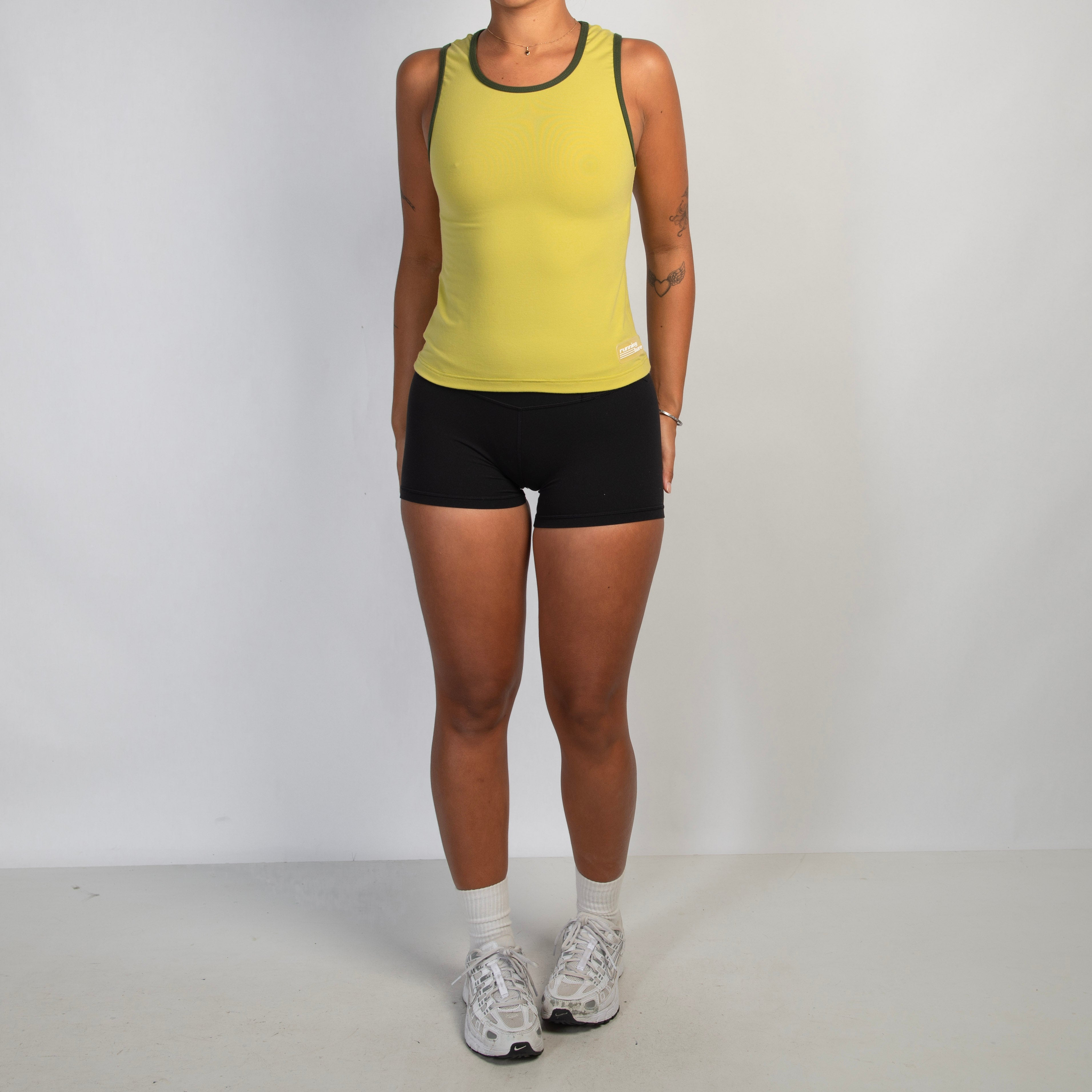 LIME STRETCH TANK TOP