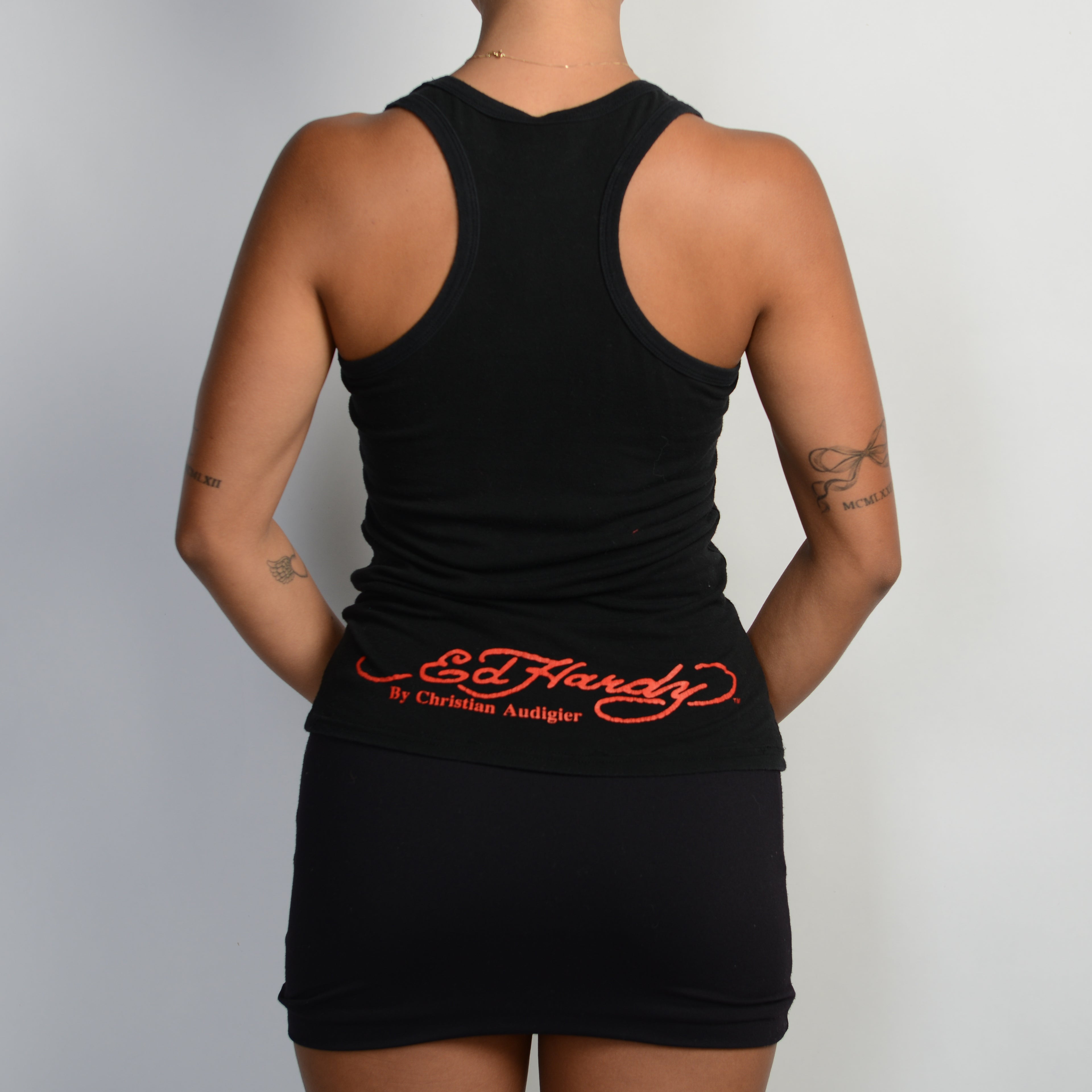 ED HARDY GRAPHIC TANK TOP