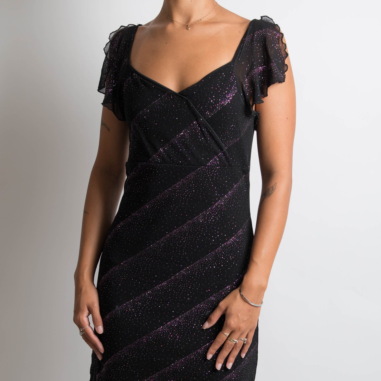 BLACK EVENING DRESS