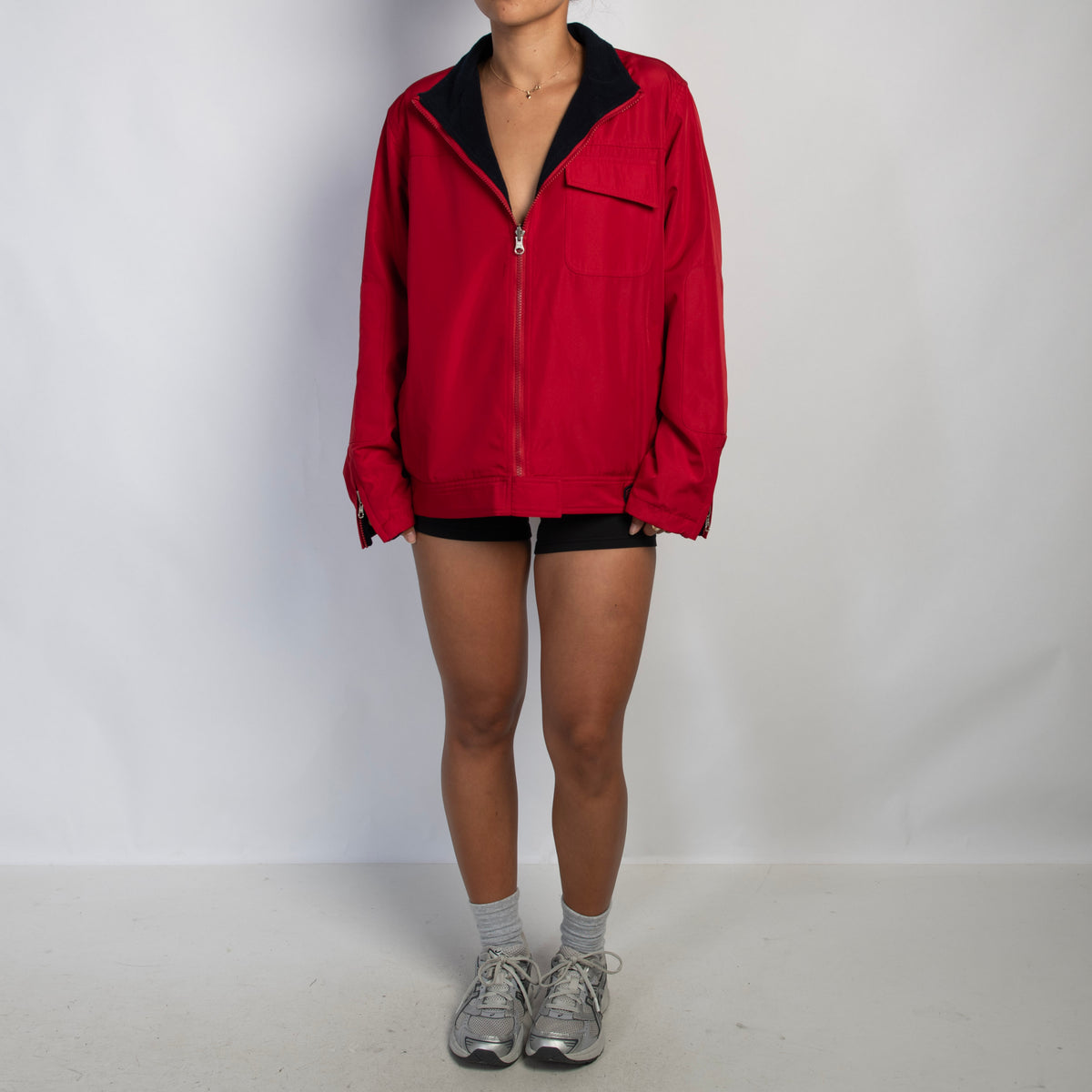 REVERSIBLE FLEECE JACKET