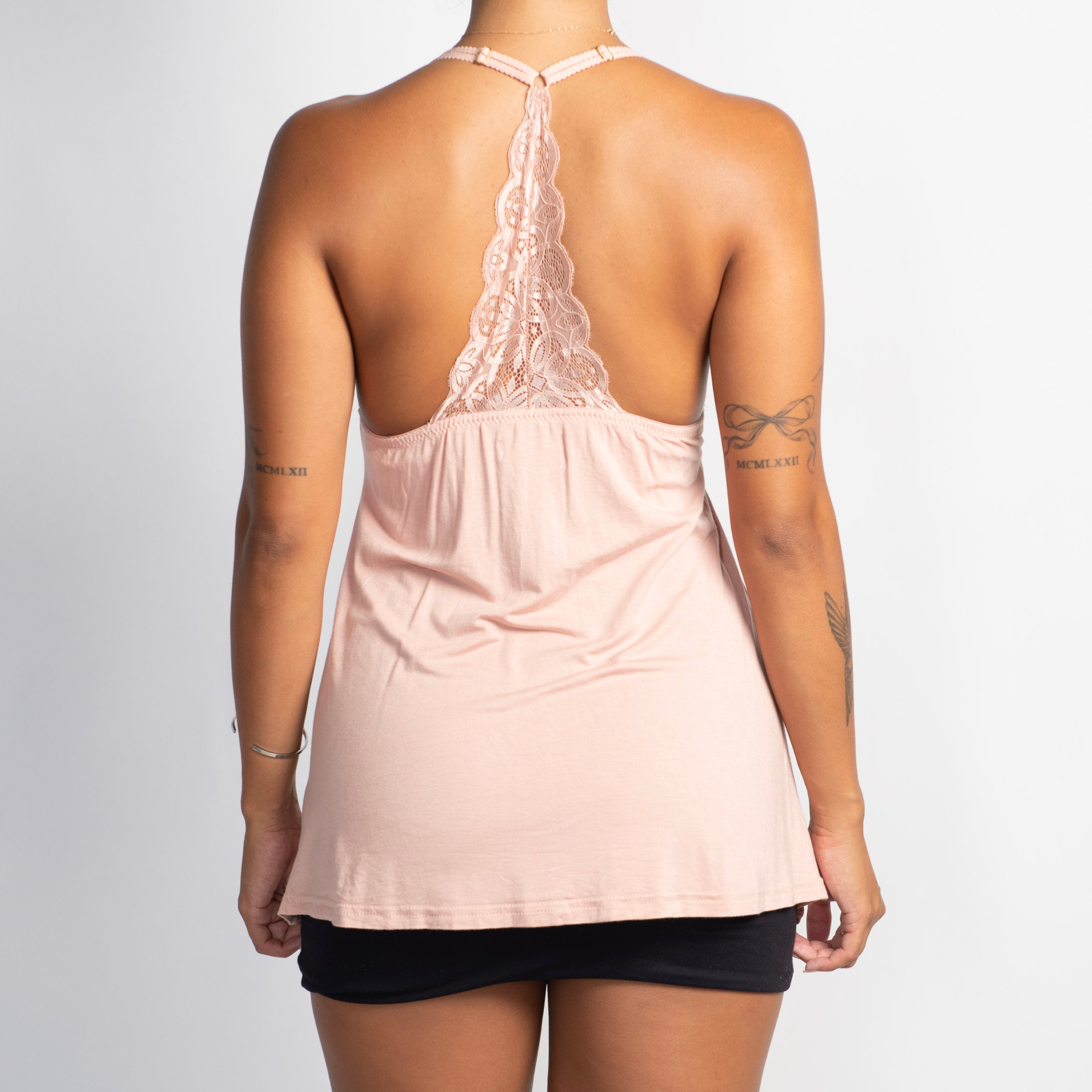 PINK BABYDOLL TOP