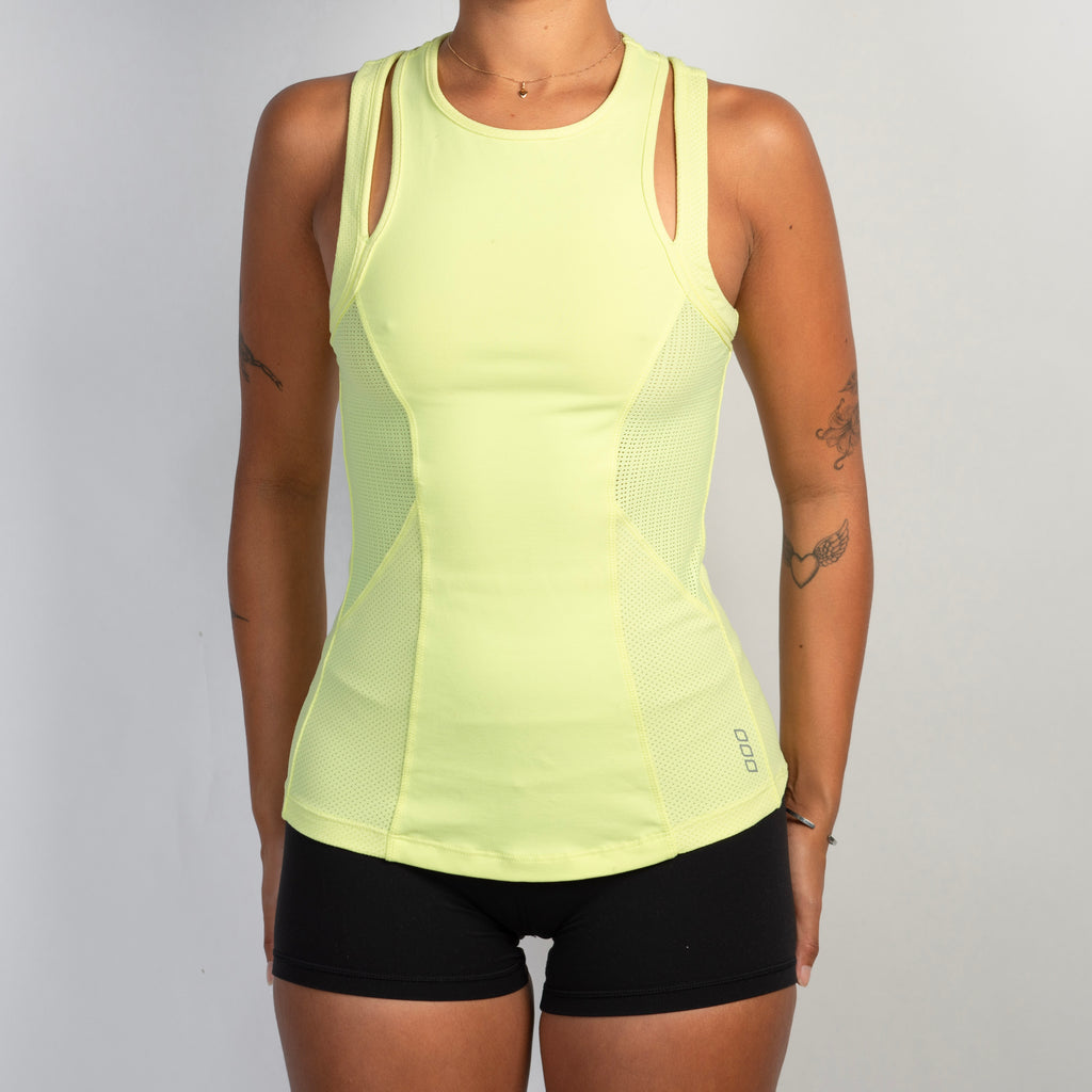 YELLOW ACTIVE TANK TOP