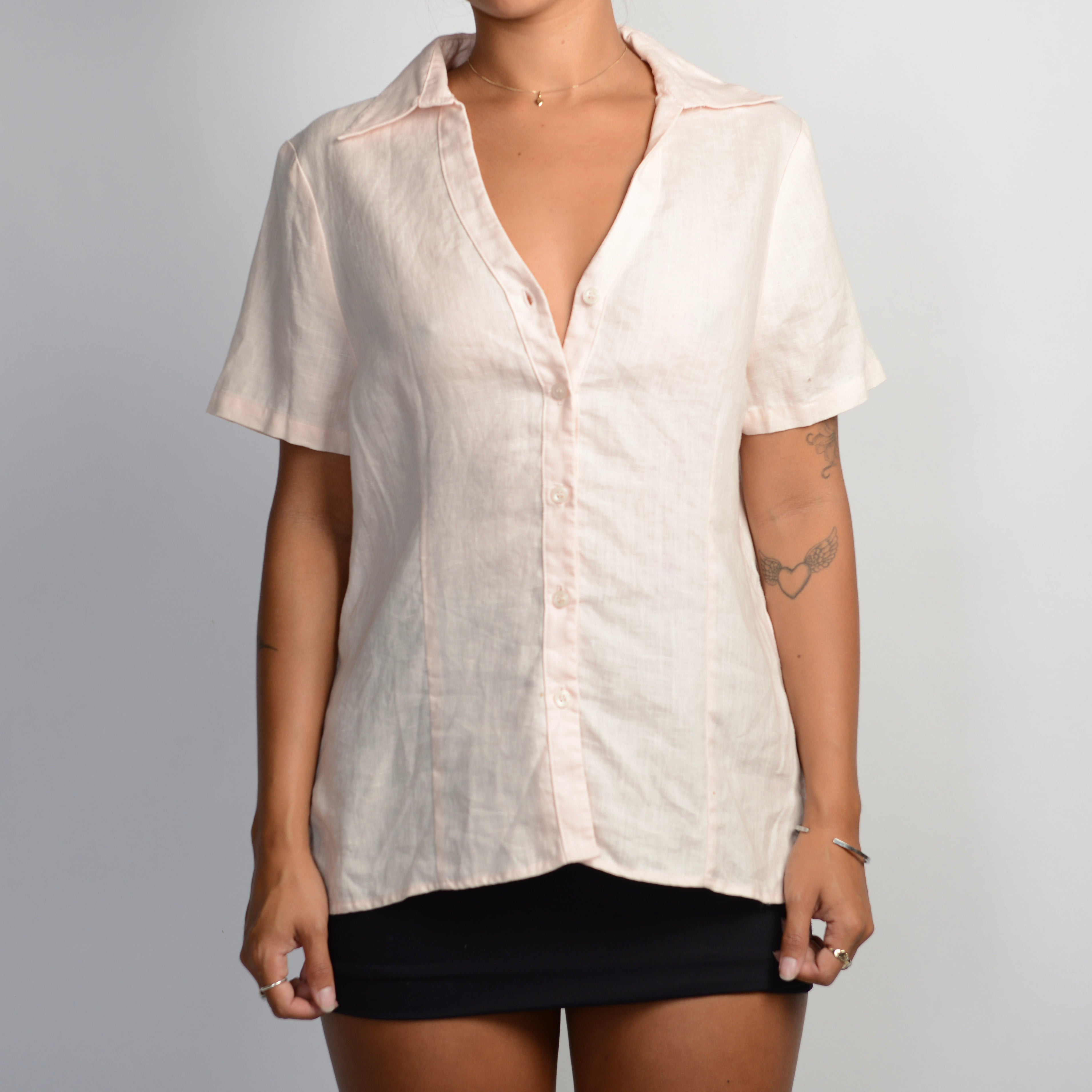 PALE PEACH BLOUSE