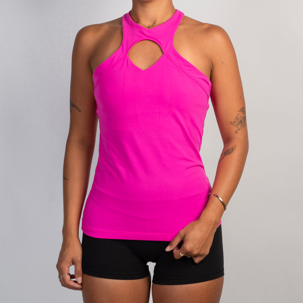HOT PINK ACTIVE TANK TOP