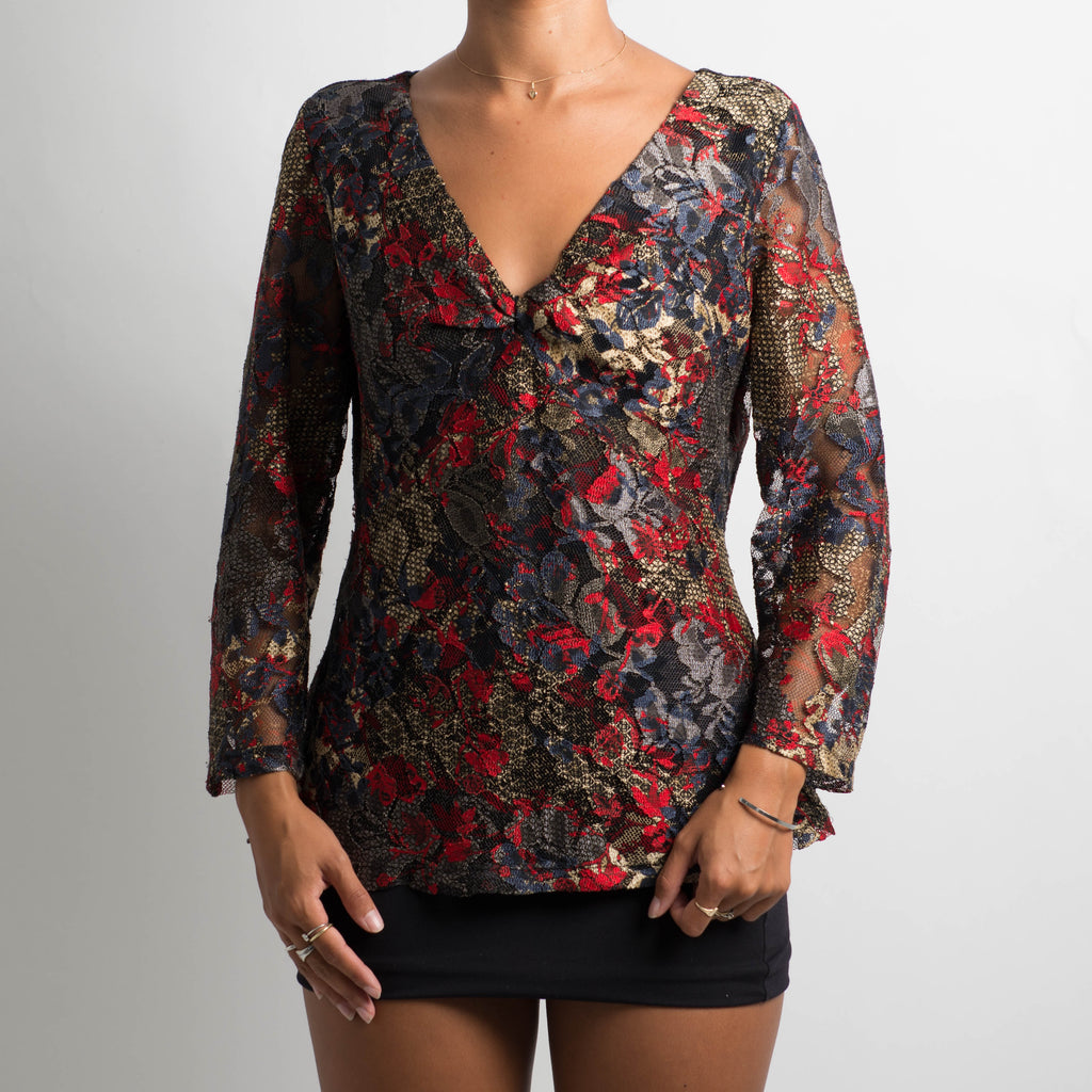 PATTERNED LONG SLEEVE