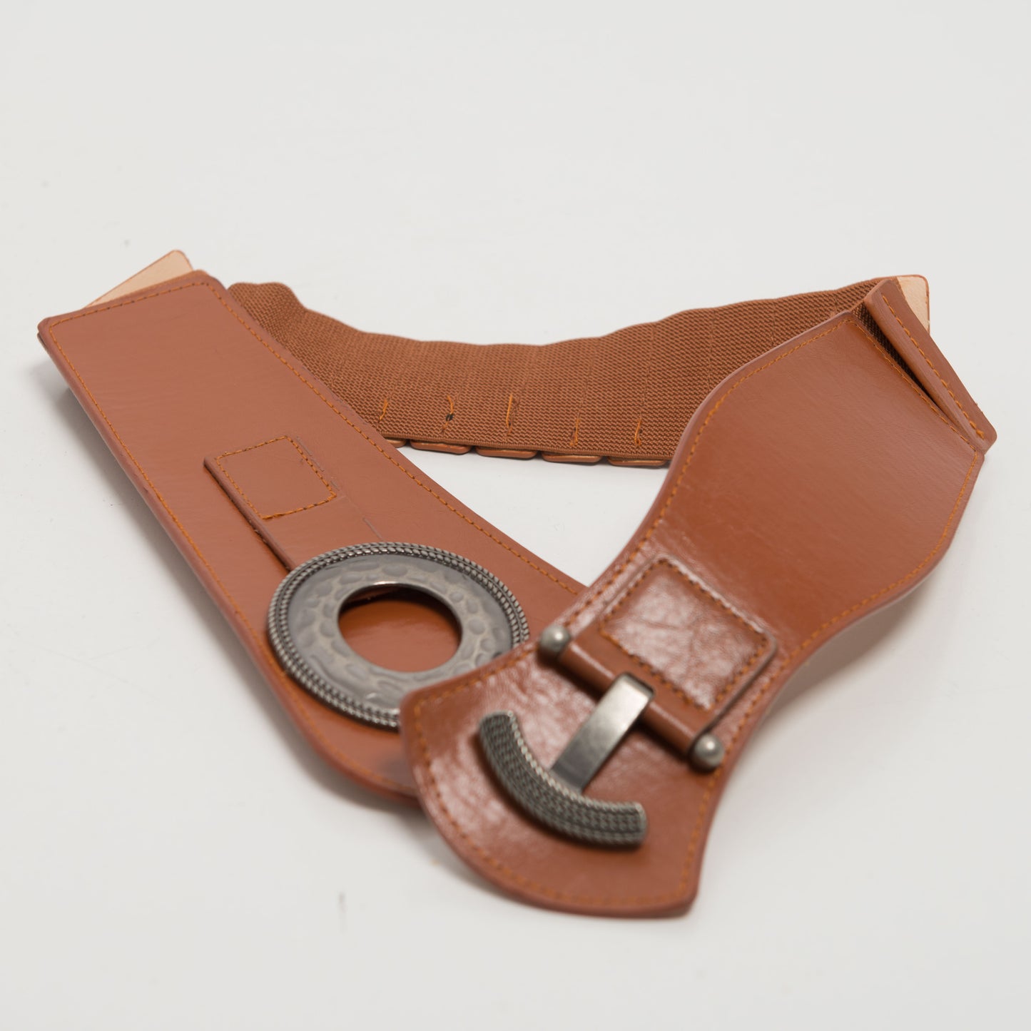 BROWN STATEMENT BELT