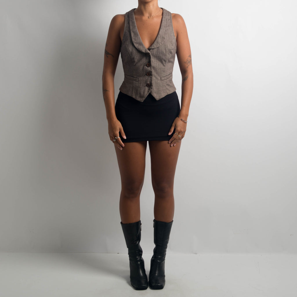 BROWN WAISTCOAT VEST