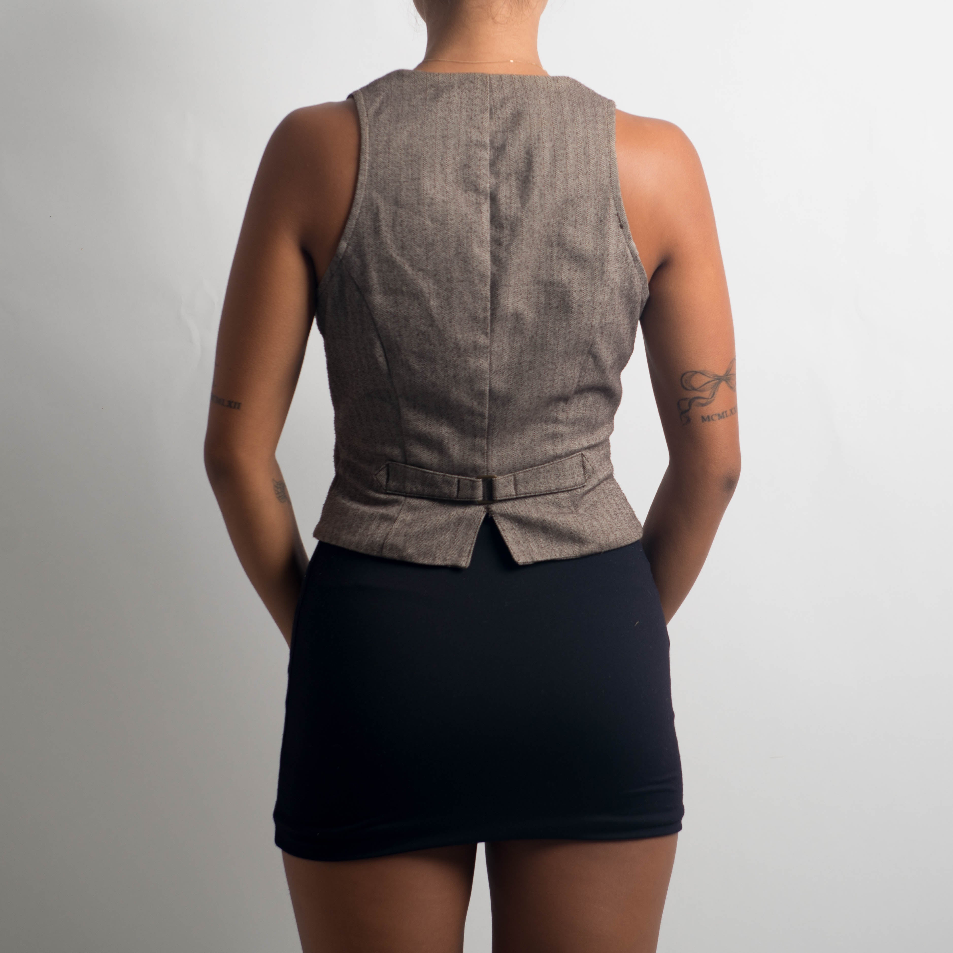 BROWN WAISTCOAT VEST