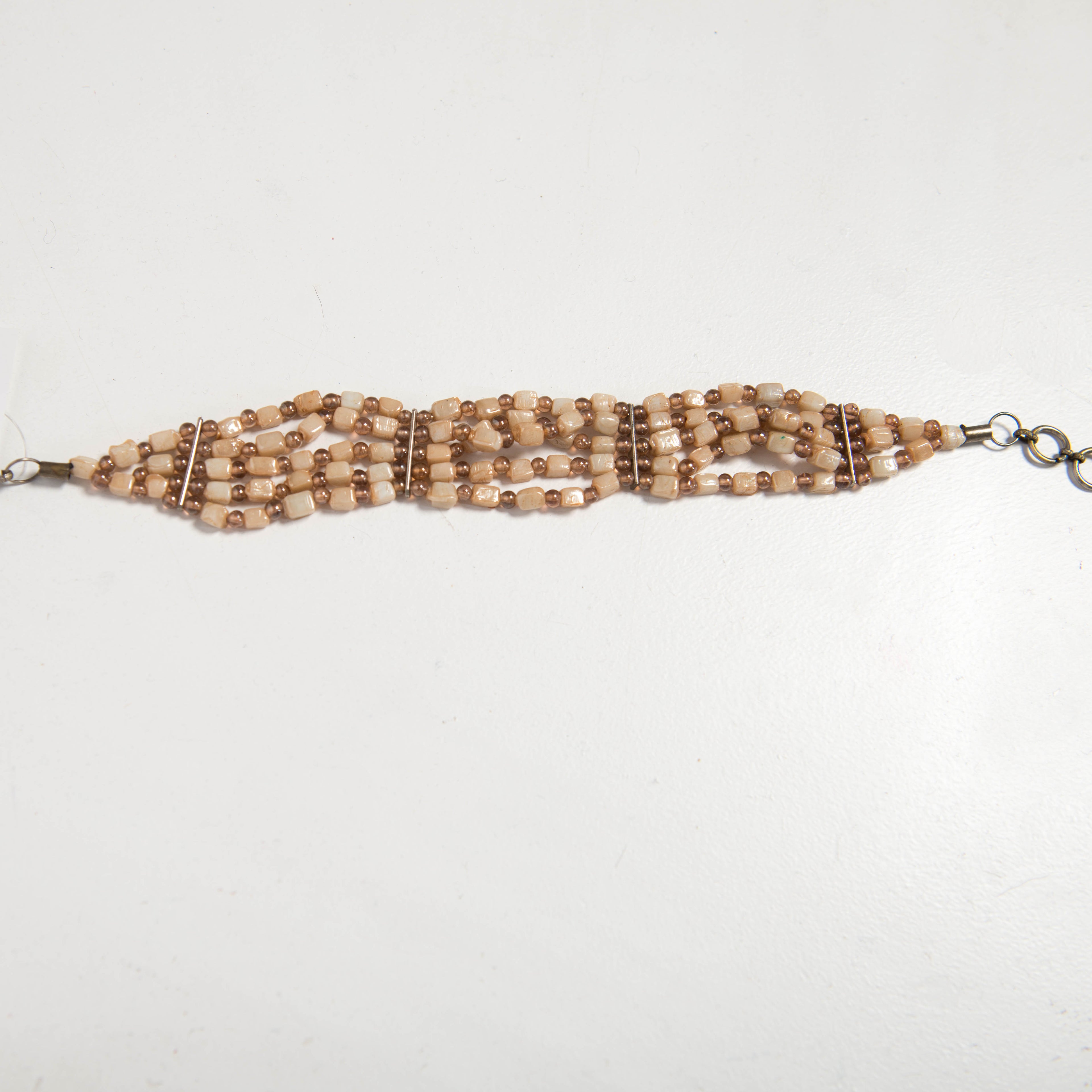 LAYERED BEAD CHOKER