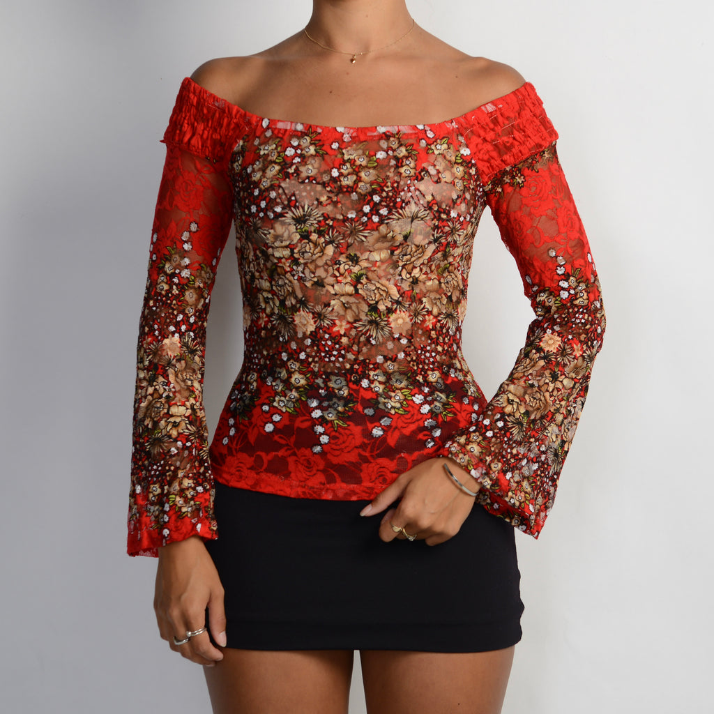 RED LACE 2 PIECE SET