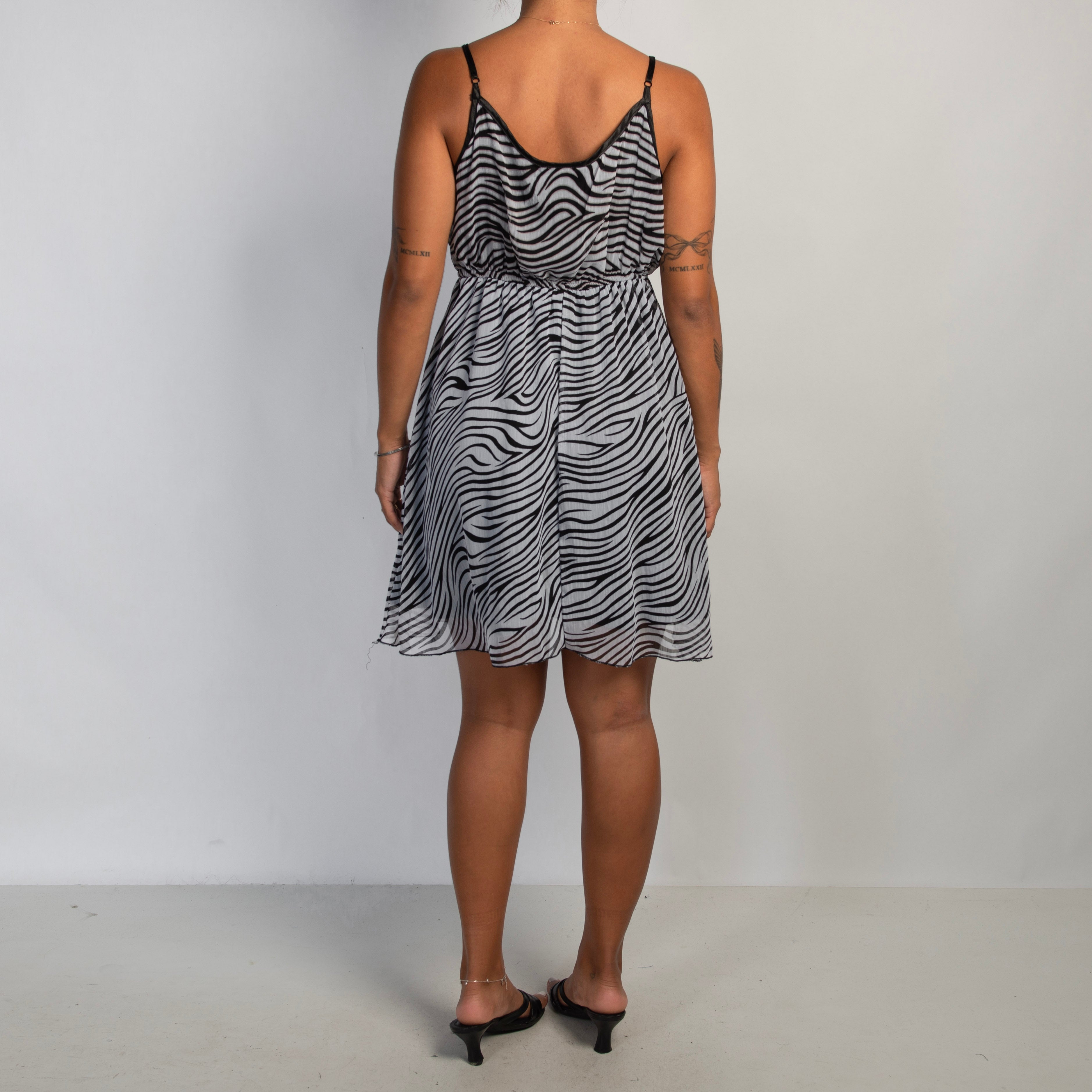 ZEBRA MINI DRESS