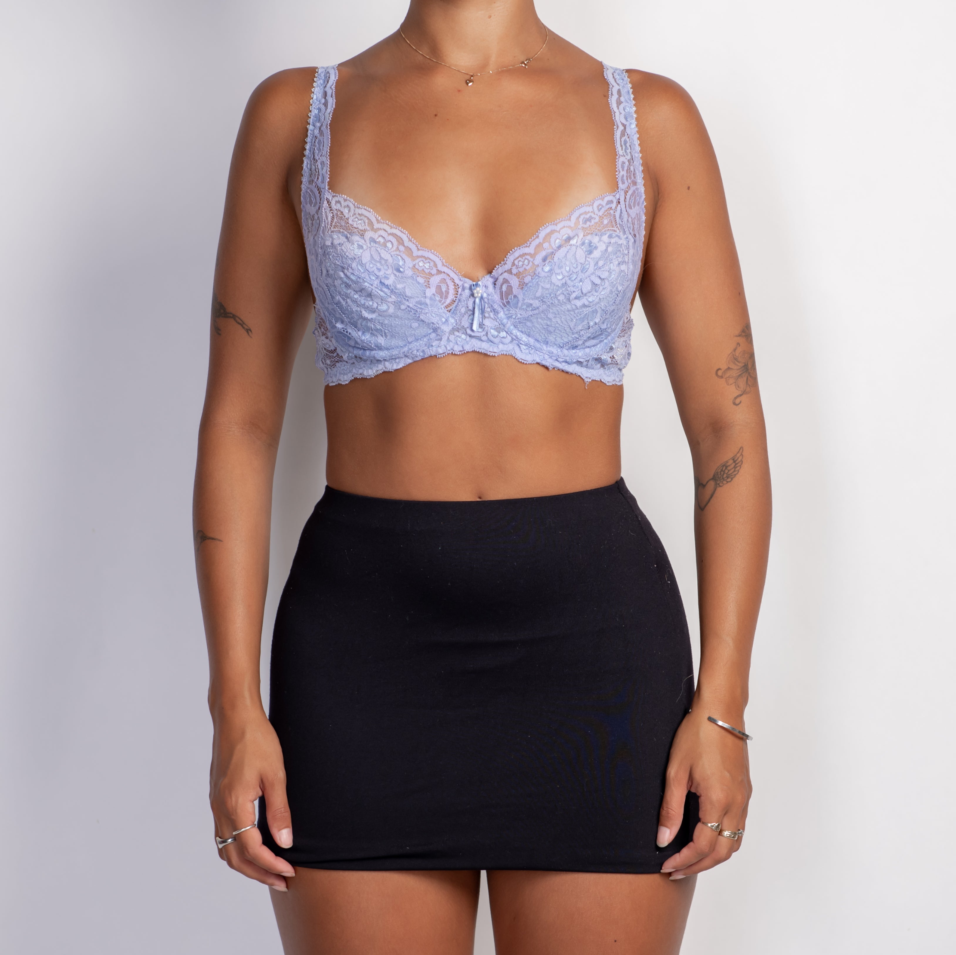 LILAC LACE BRA