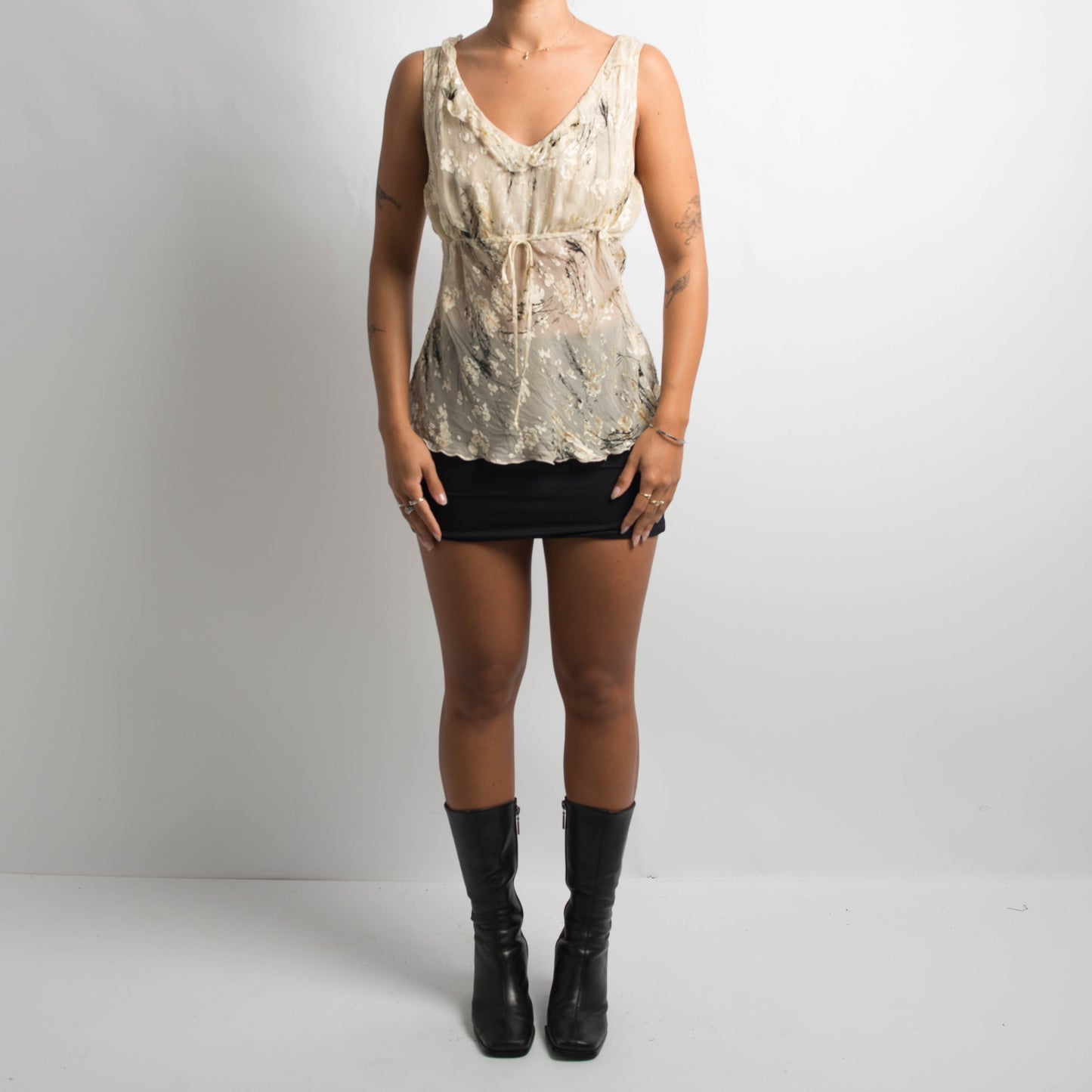 CREAM SILK TOP