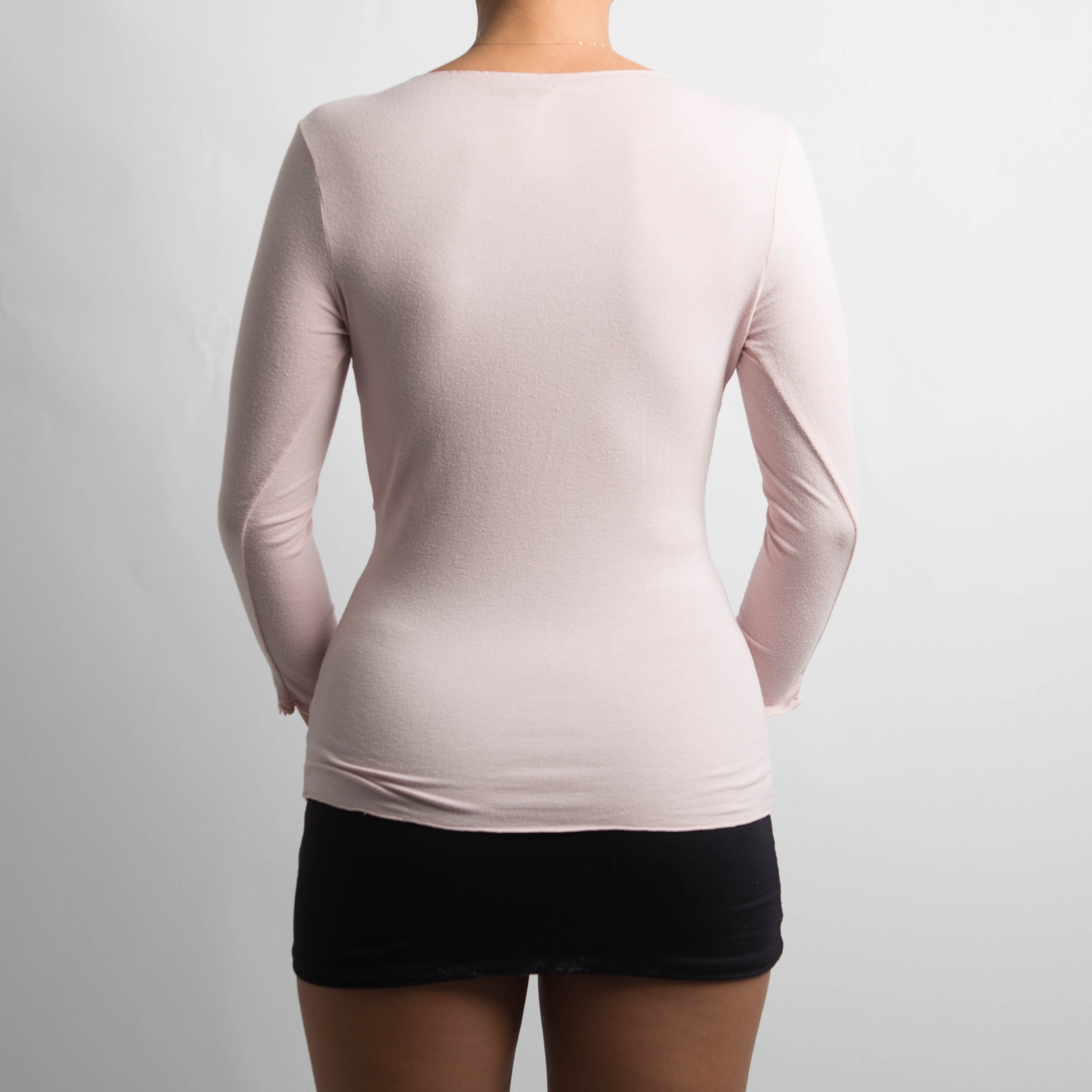 PINK LONG SLEEVE TOP