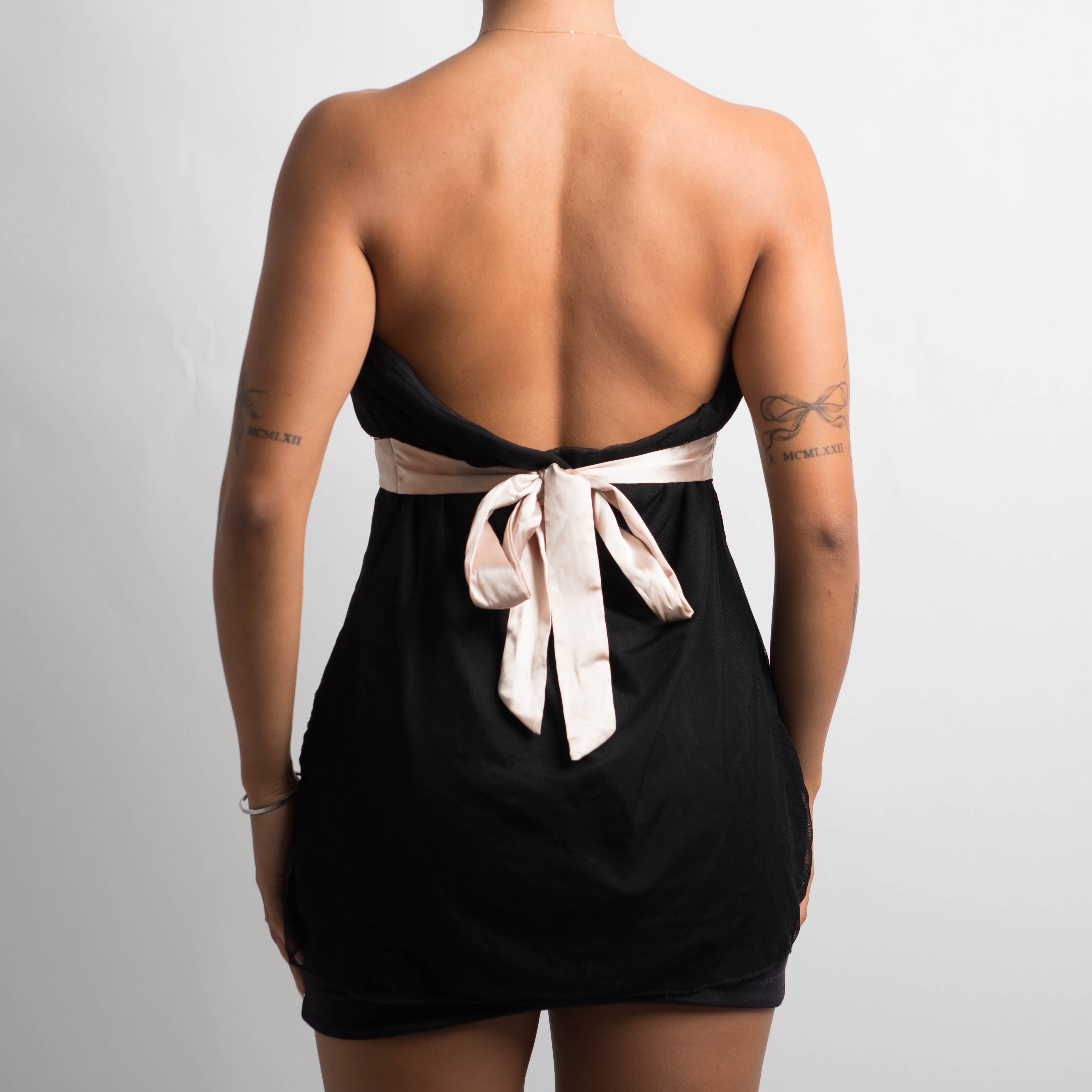 STRAPLESS BABYDOLL TOP