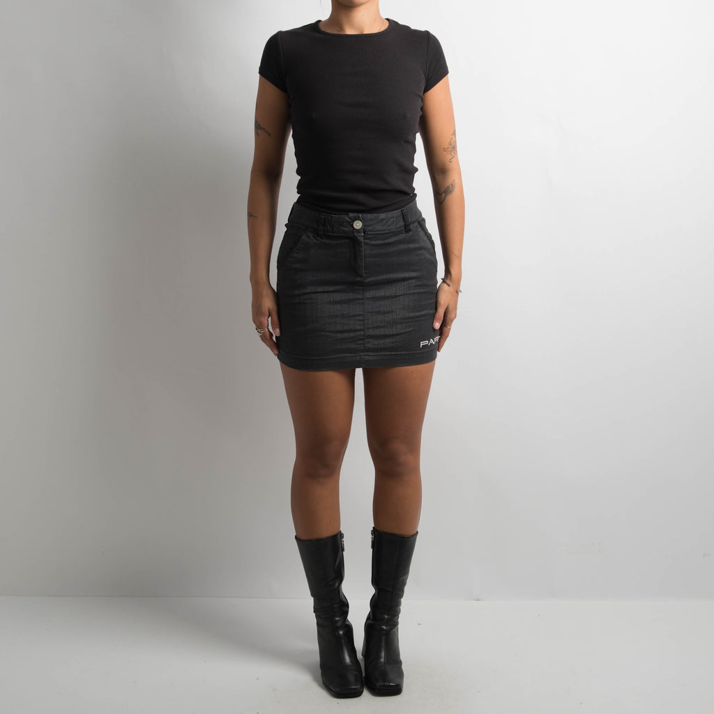 CHARCOAL MINI SKORT
