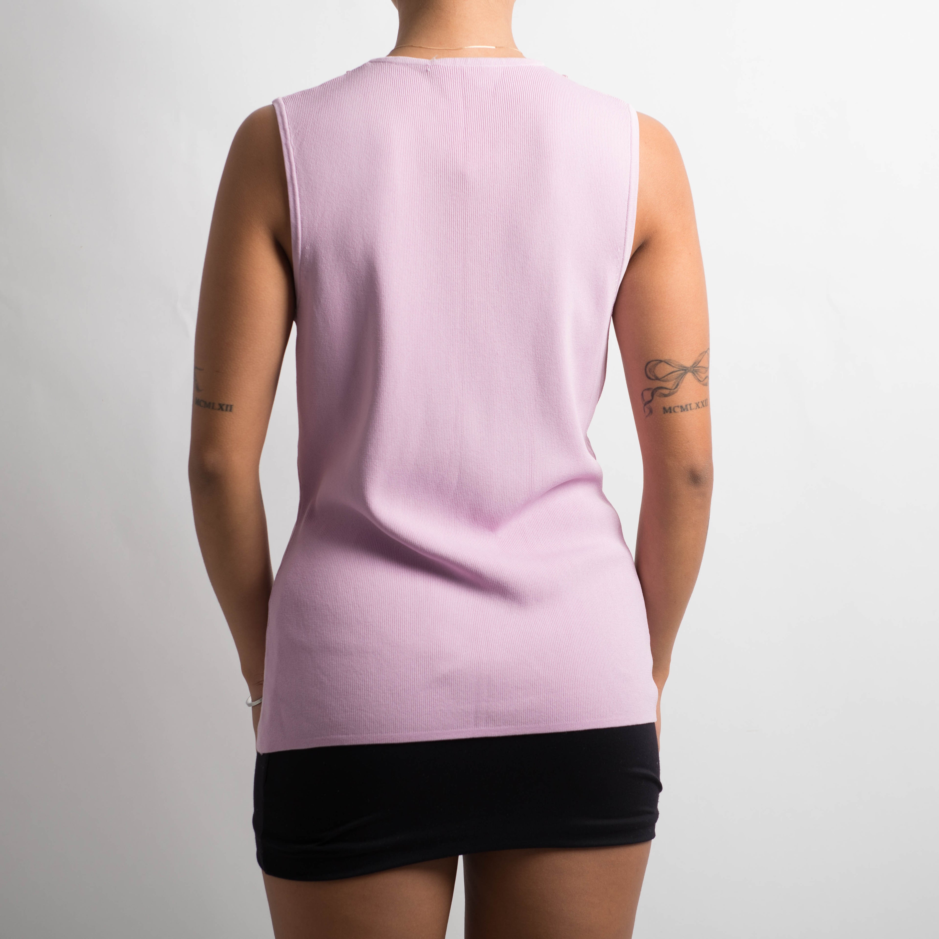 PINK BEADED TOP