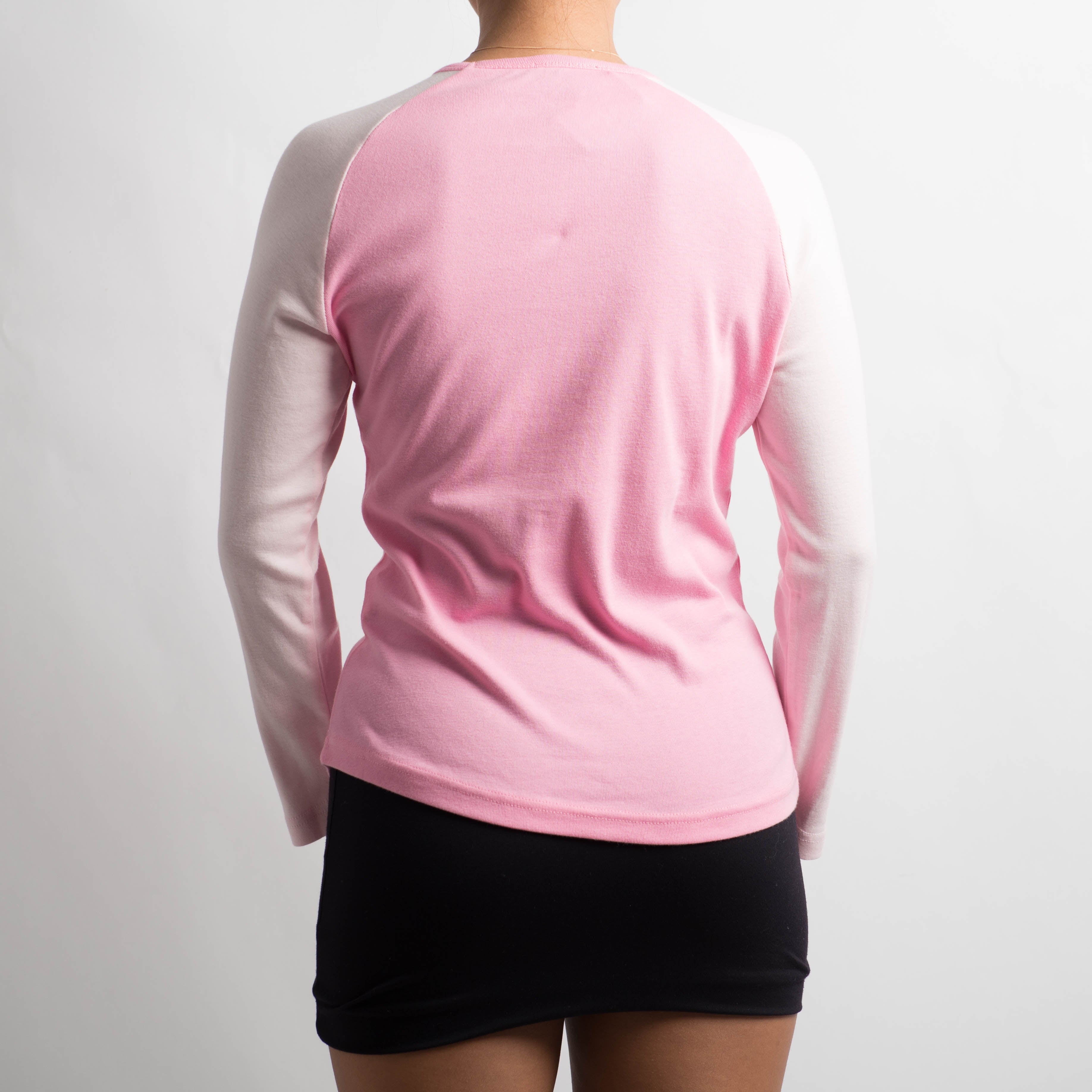 PINK RAGLAN TOP