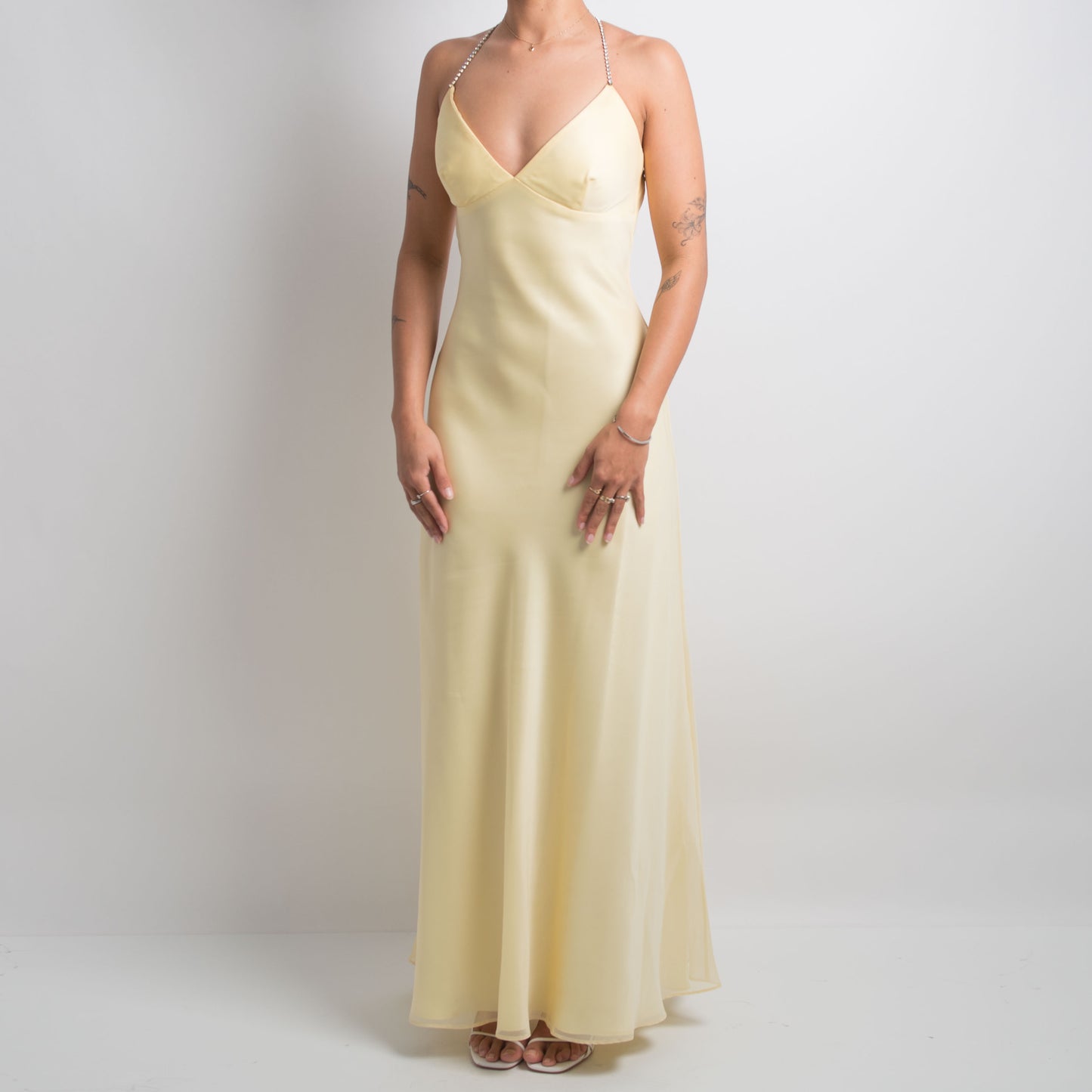 PASTEL YELLOW GOWN