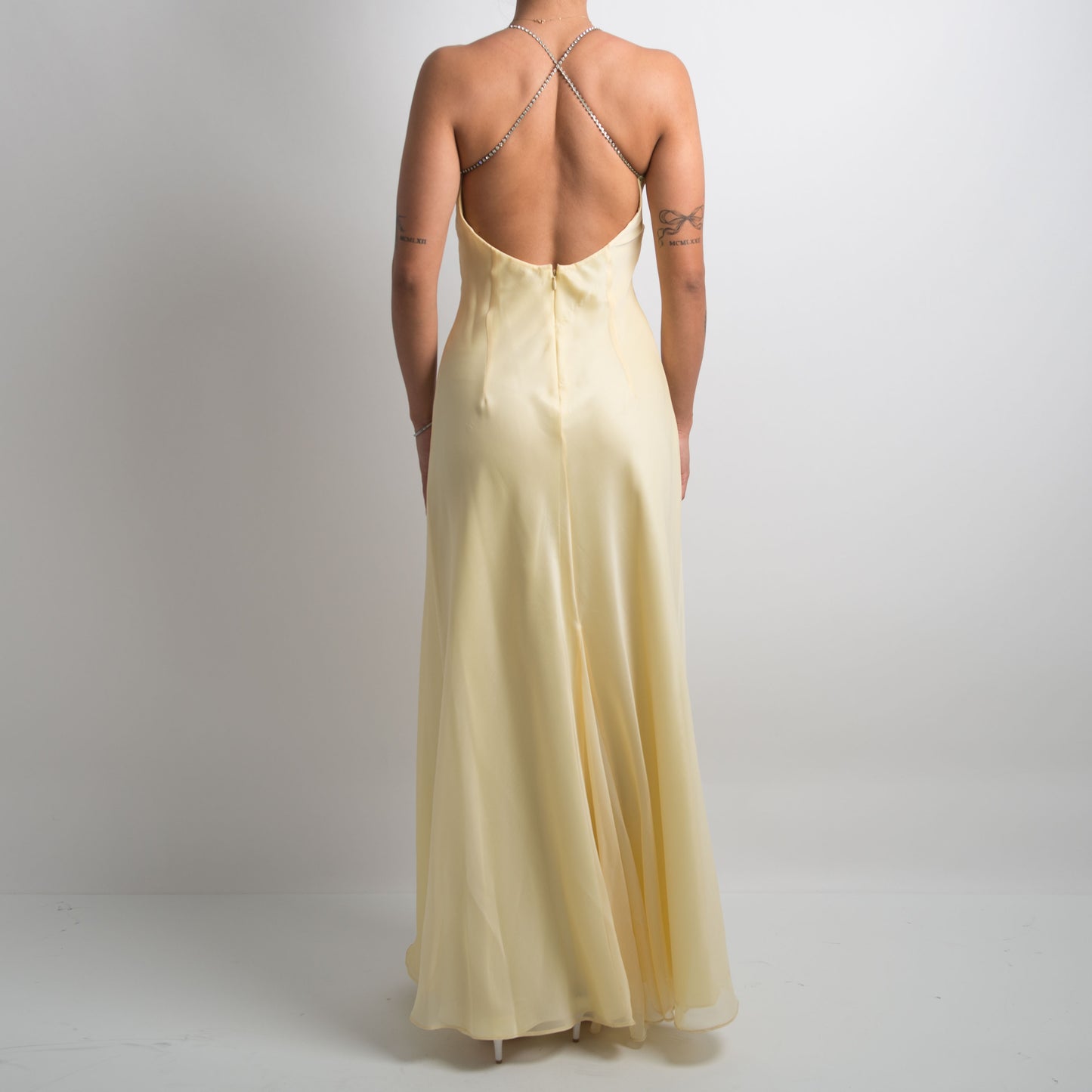 PASTEL YELLOW GOWN