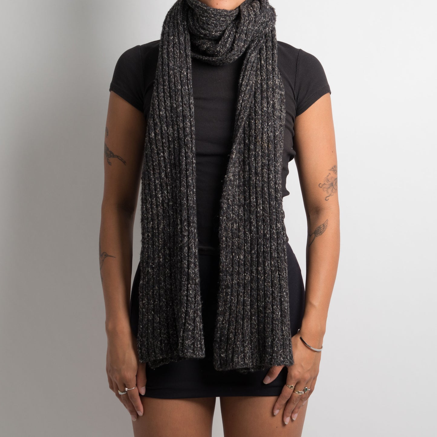 MARLE KNIT SCARF