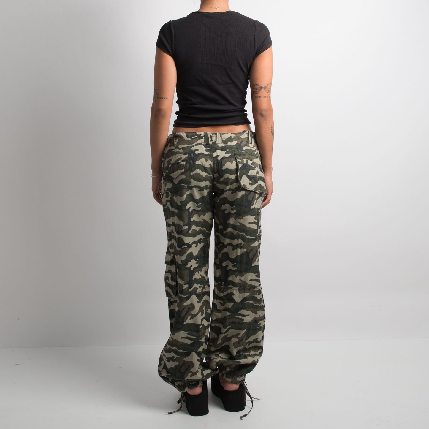 KHAKI CAMOUFLAGE PANTS