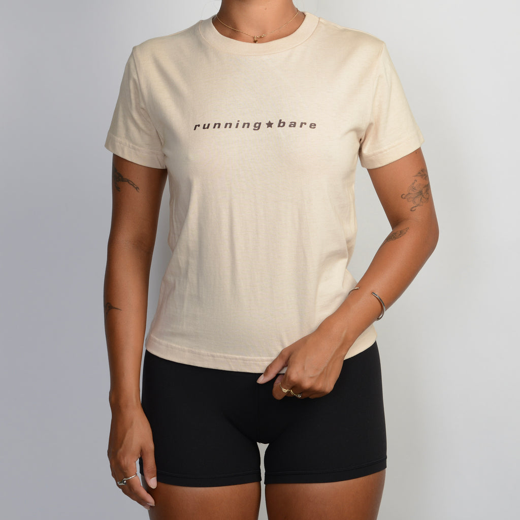 CREAM BABY TEE