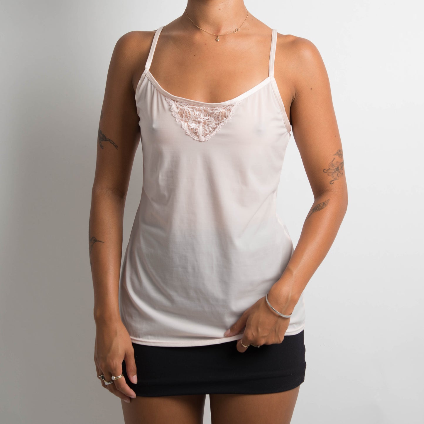 SHEER PALE CAMISOLE