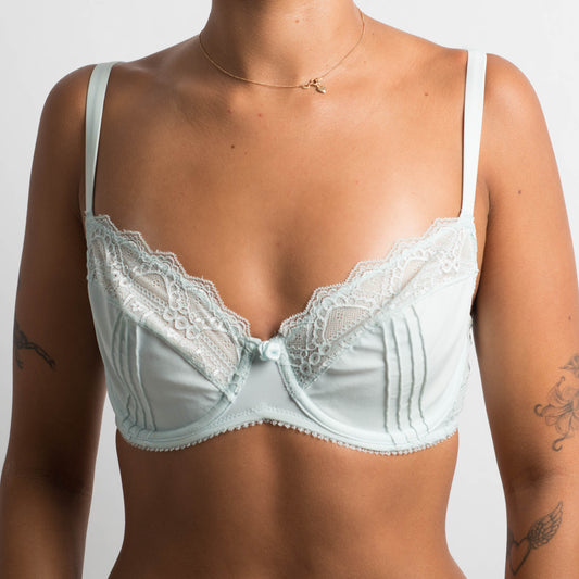 PALE BLUE BRA - 10D