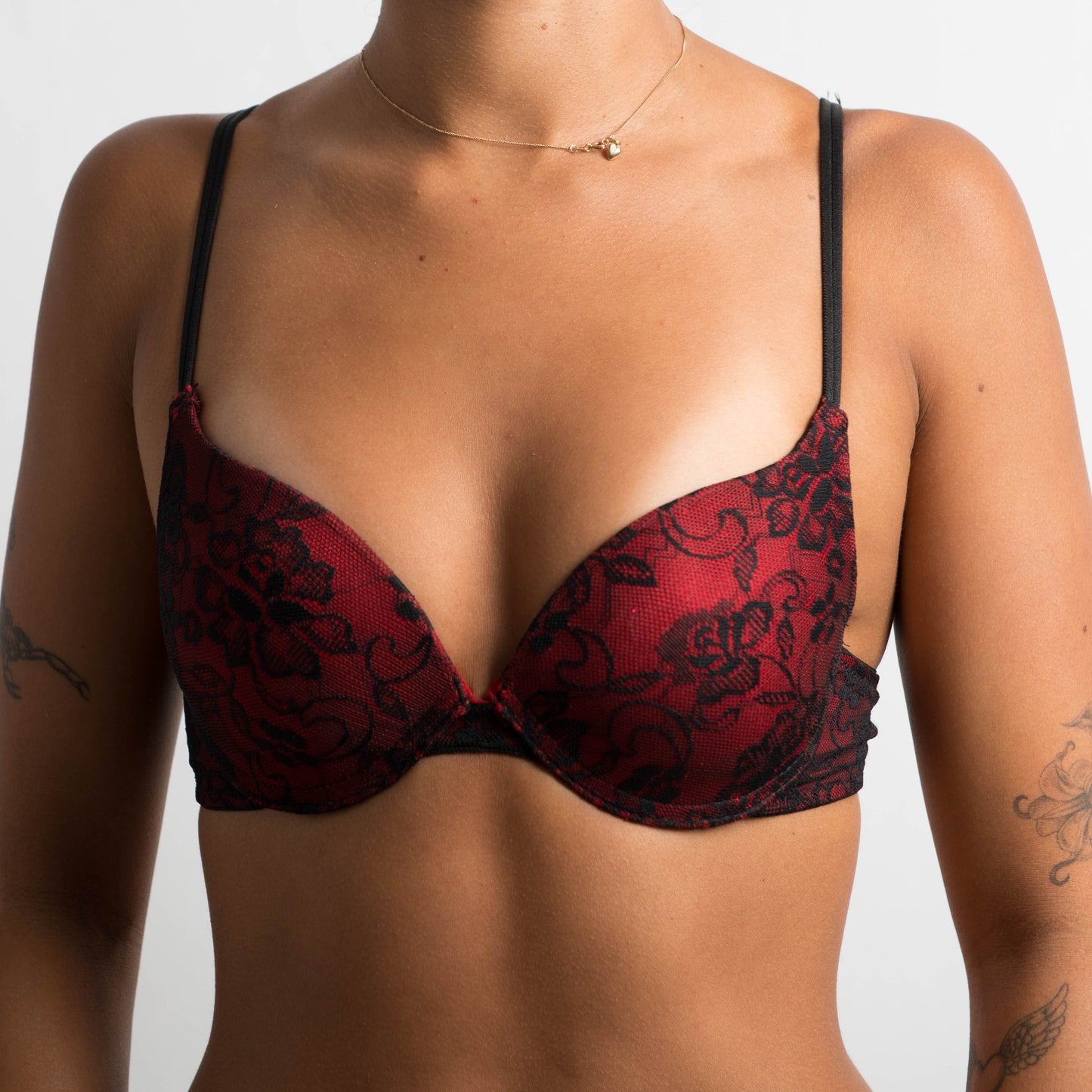 LACE PUSH UP BRA - 34A