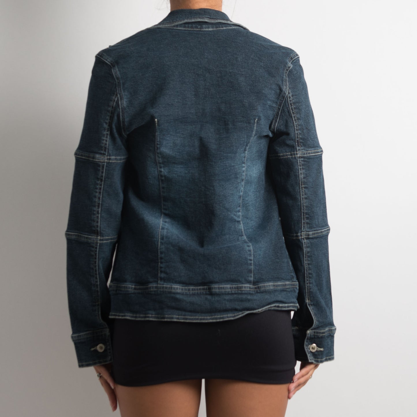 FADED WASH DENIM JACKET