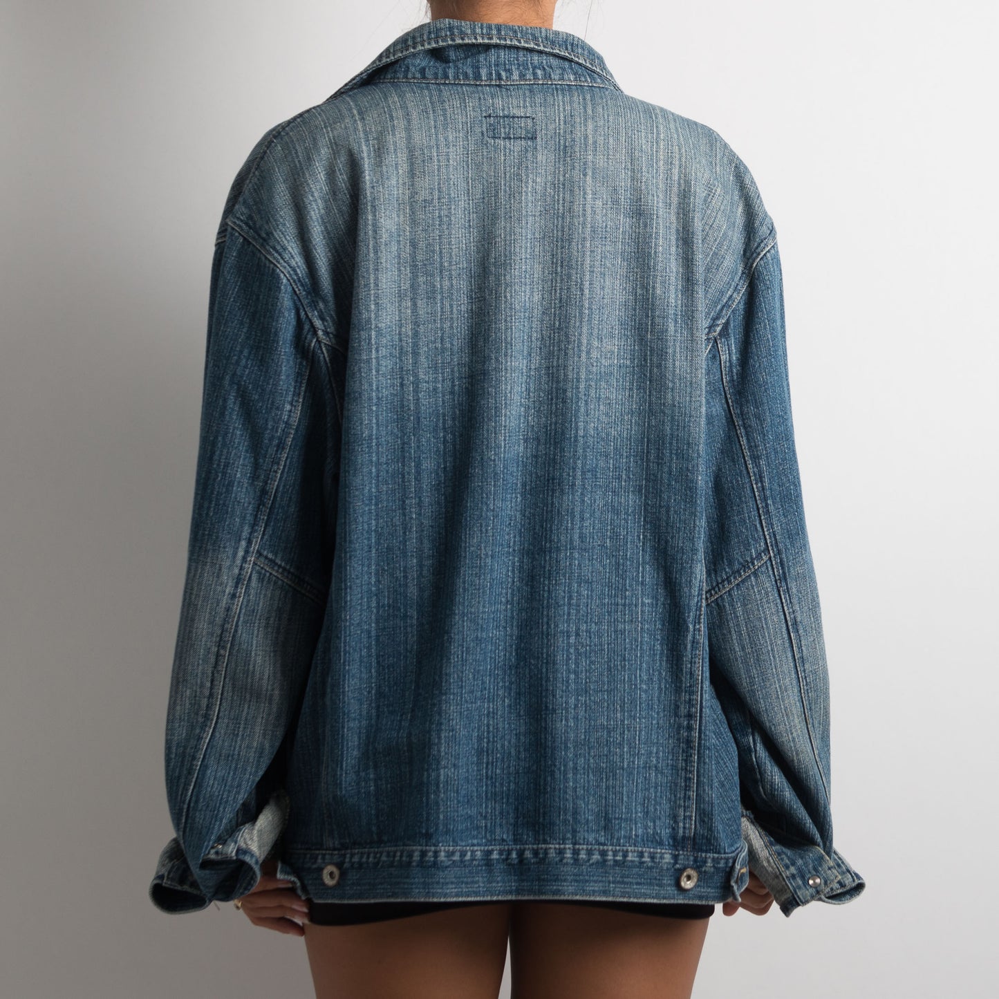 FADED WASH DENIM JACKET