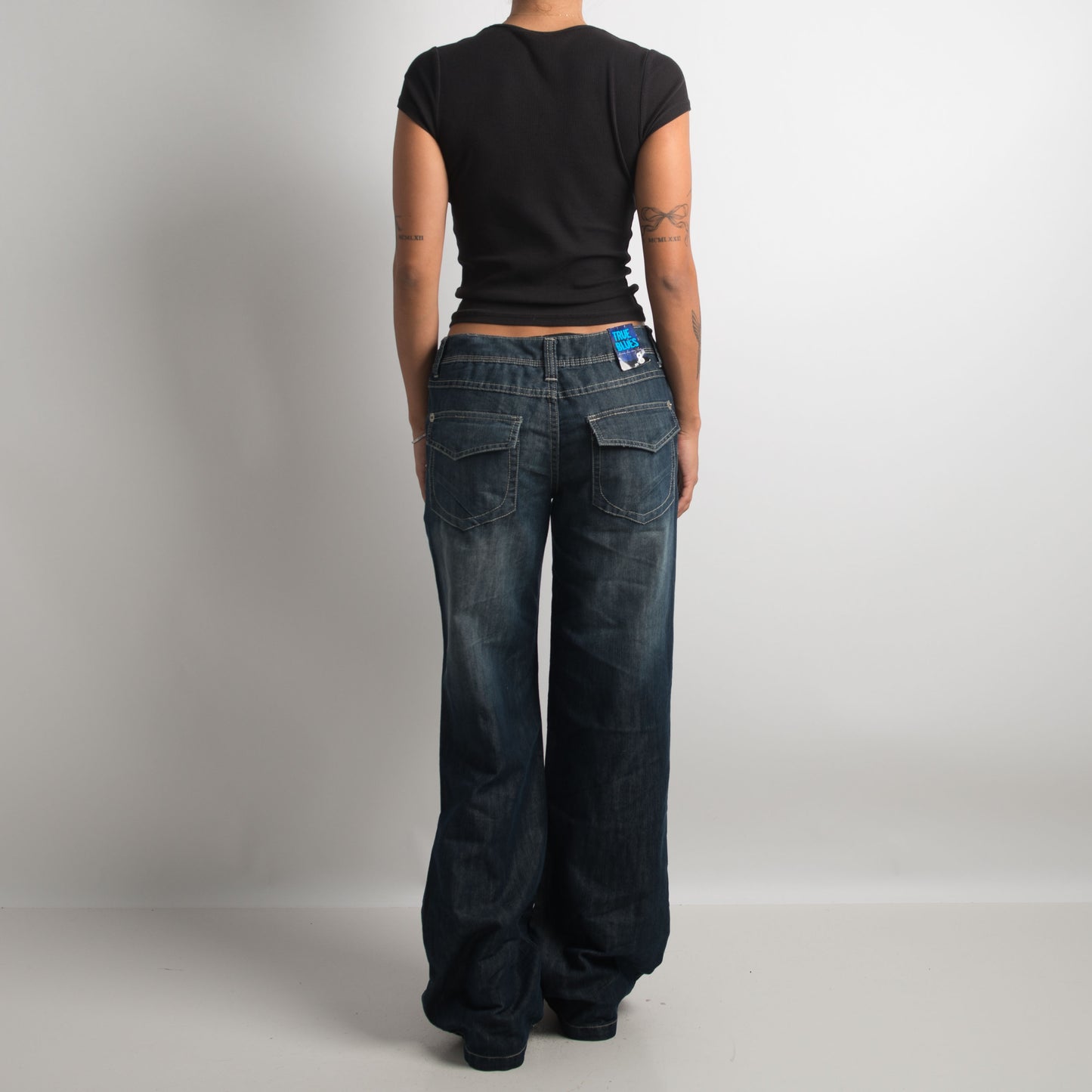 DEADSTOCK WIDE LEG JEANS