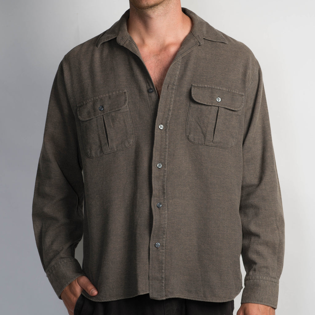 COTTON FLANNEL SHIRT