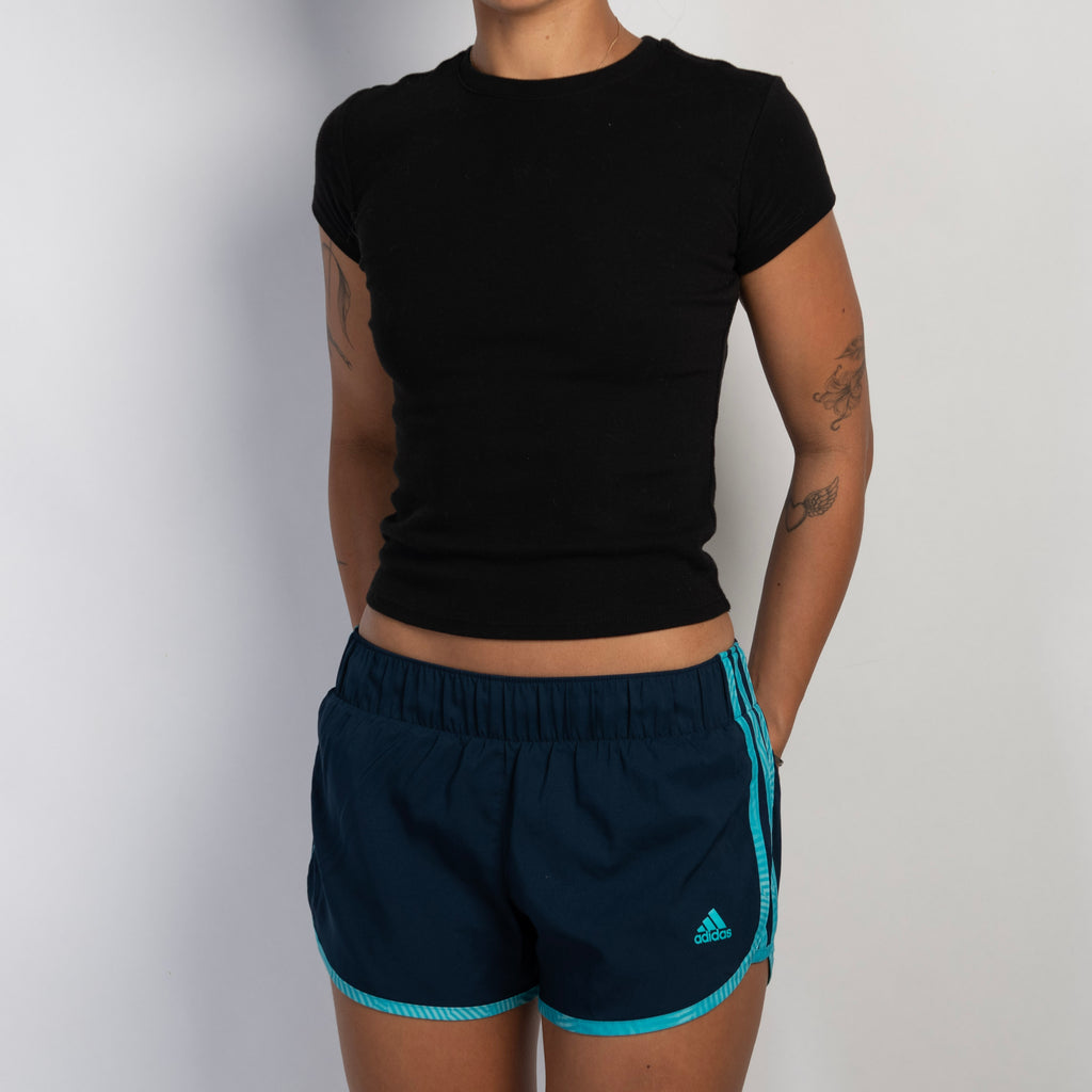 NAVY ADIDAS SHORTS