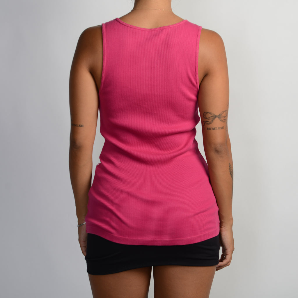 PINK SEQUIN TANK TOP