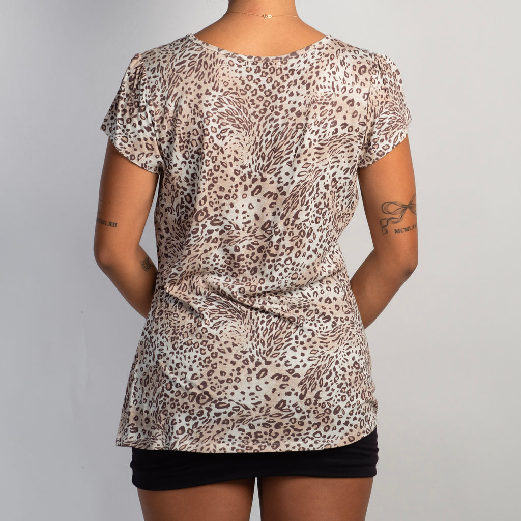 LEOPARD PRINT TSHIRT