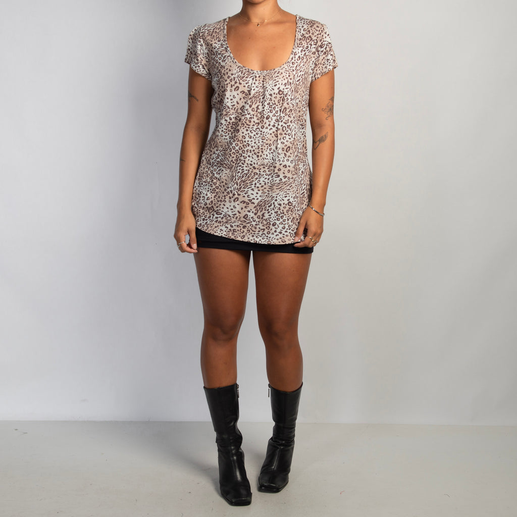 LEOPARD PRINT TSHIRT