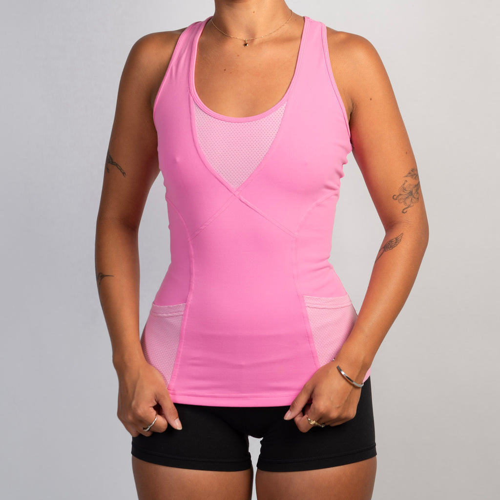 HOT PINK ACTIVE TANK TOP