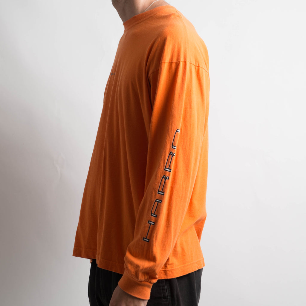 ORANGE LONG SLEEVE SHIRT